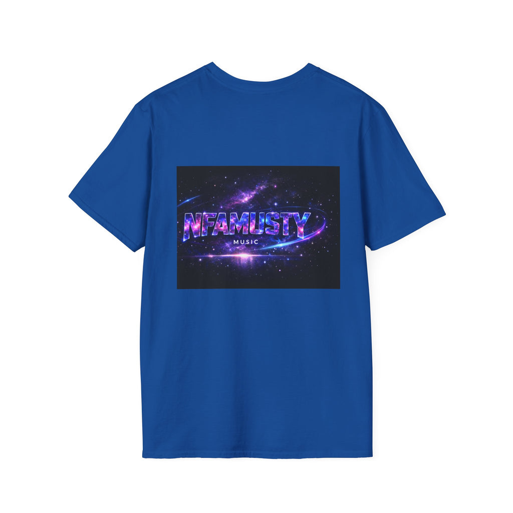 Chasing Stars and Shadows T-Shirt — Neamusty Music Cosmic Album Tee