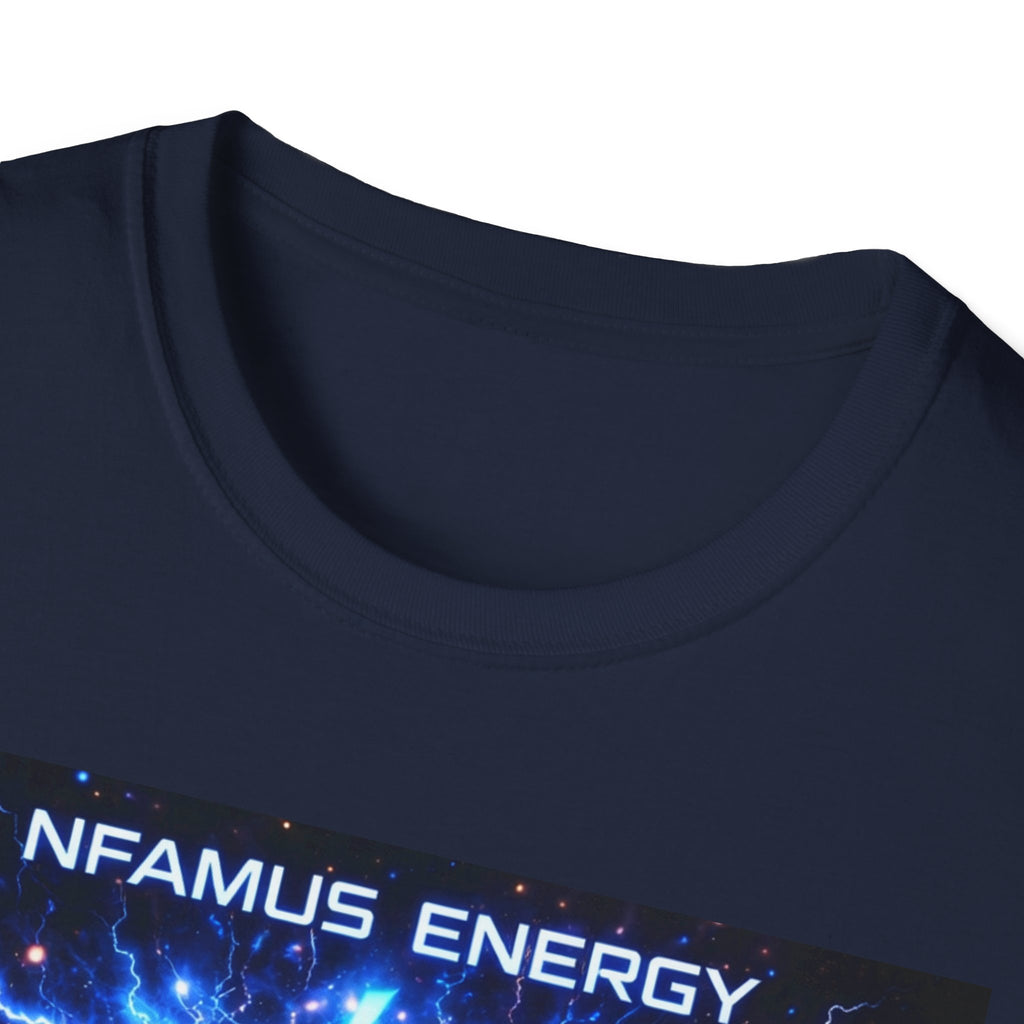 Gaming T-Shirt — "NFAMUS Energy: Overdrive Activated" Graphic Tee