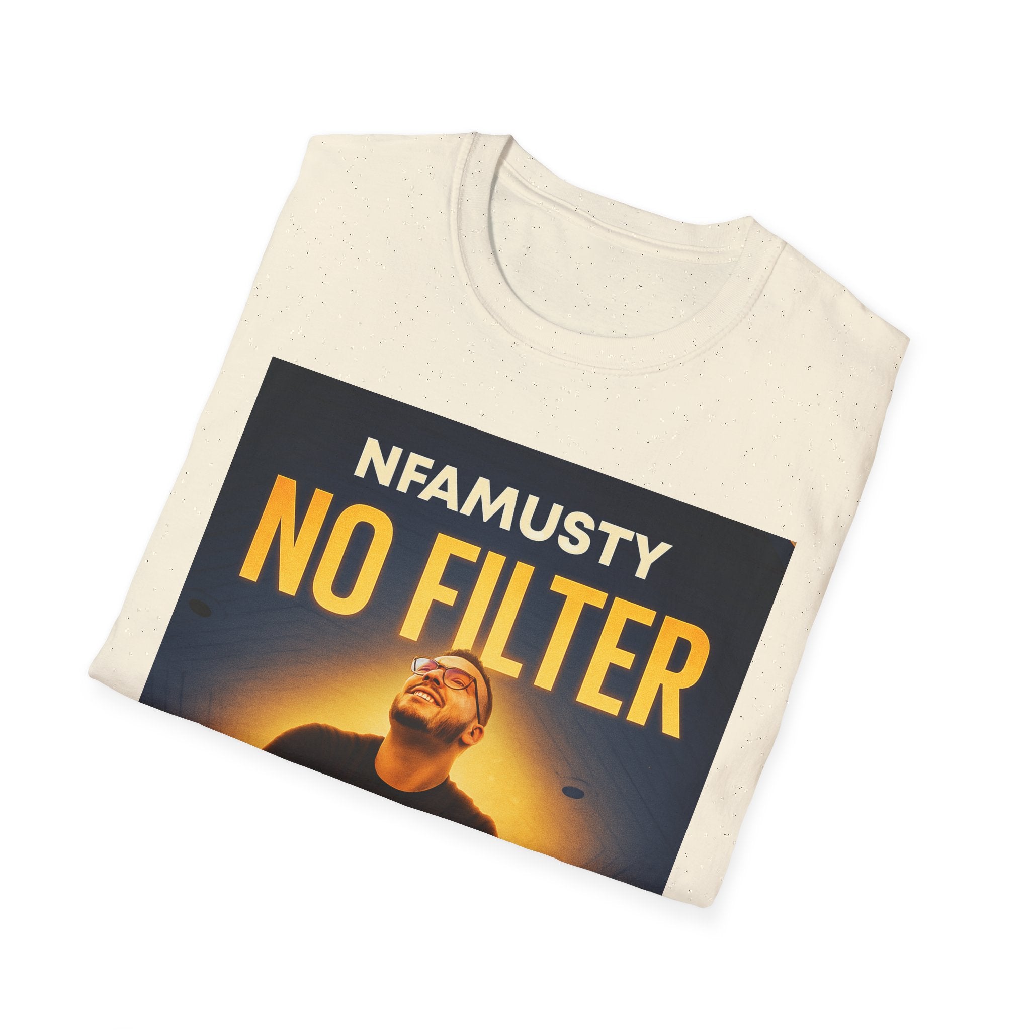 No Filter Graphic T-Shirt — NFAMUSTY Music Logo Tee