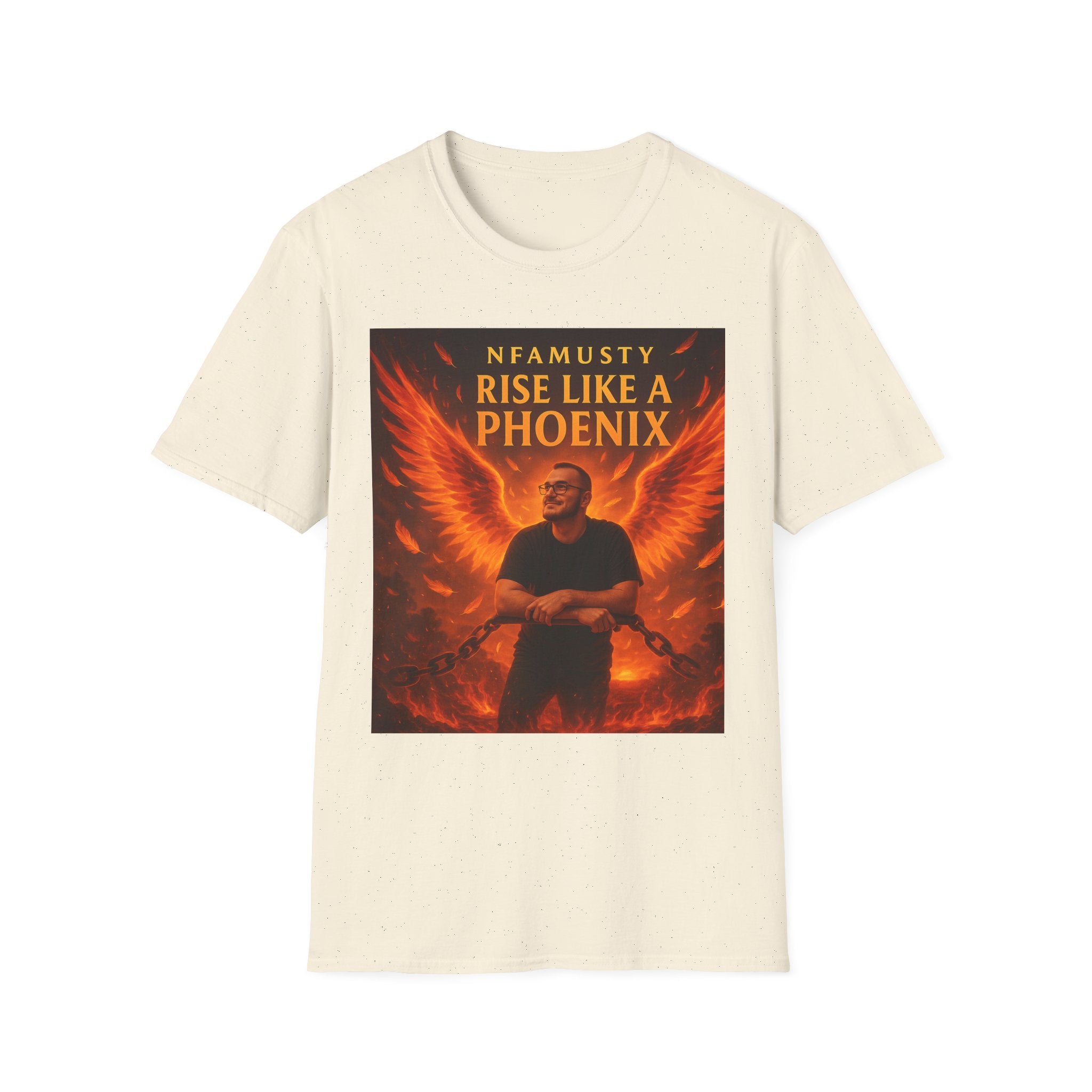 Rise Like a Phoenix T-Shirt — NFAMUSTY Music Graphic Tee