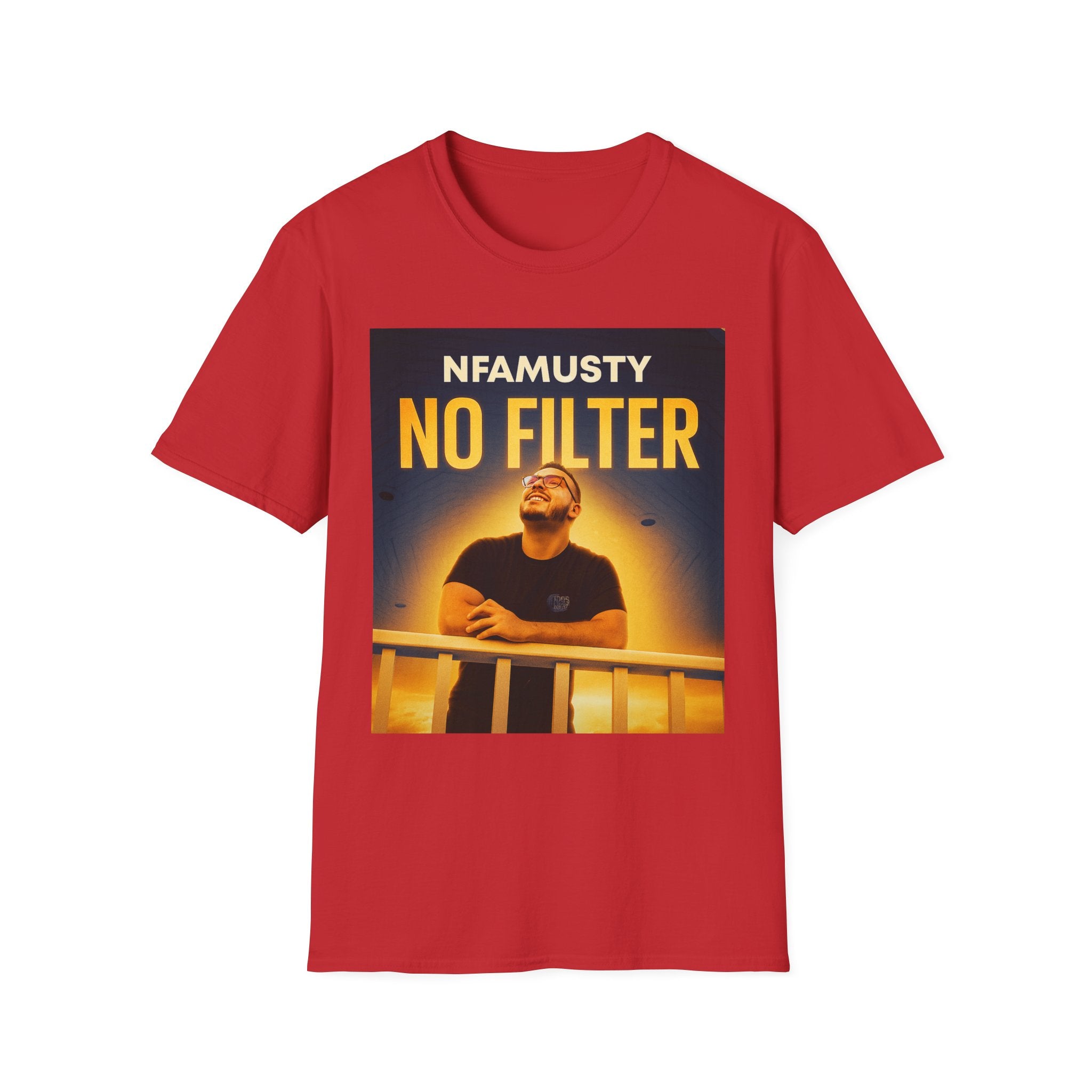 No Filter Graphic T-Shirt — NFAMUSTY Music Logo Tee