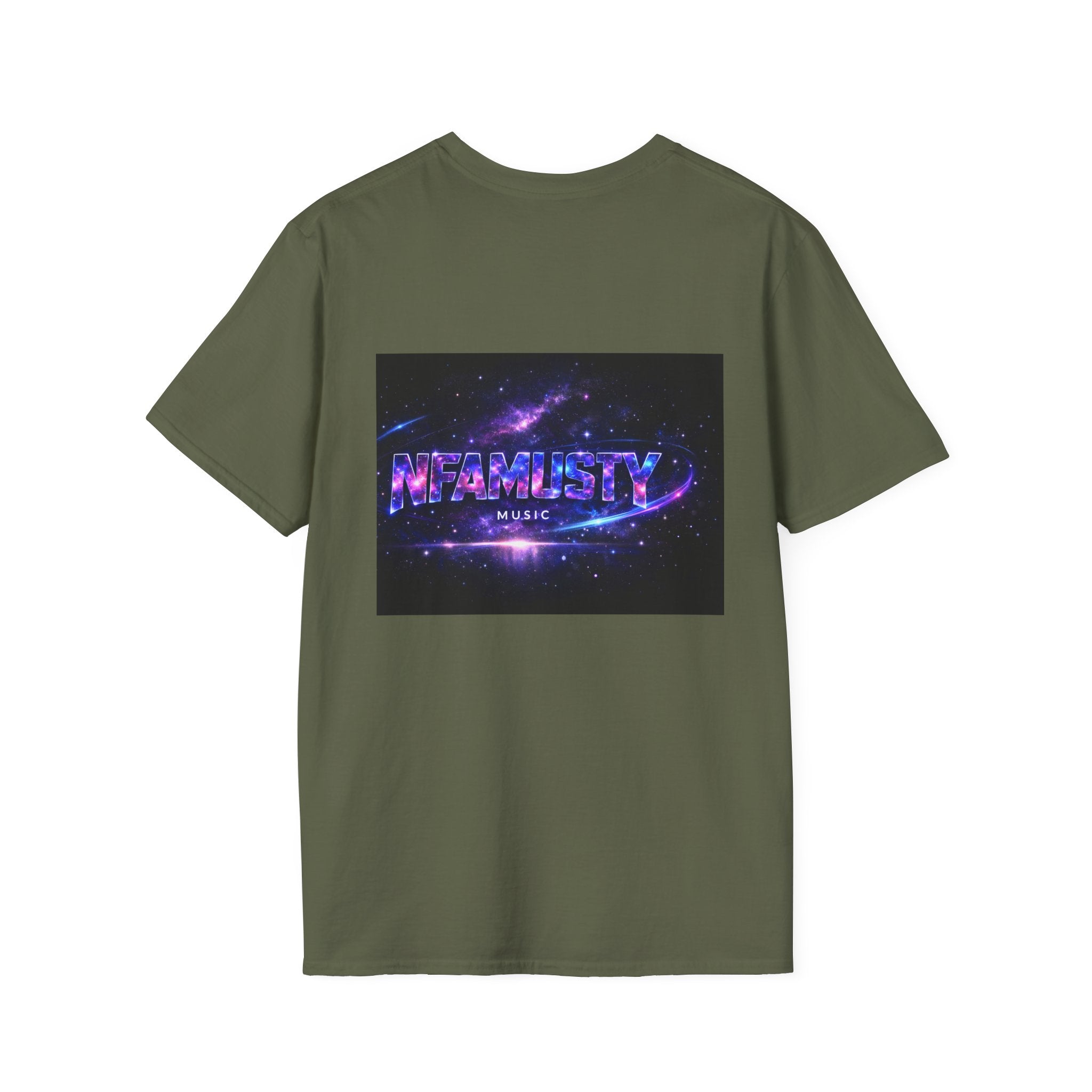 Chasing Stars and Shadows T-Shirt — Neamusty Music Cosmic Album Tee