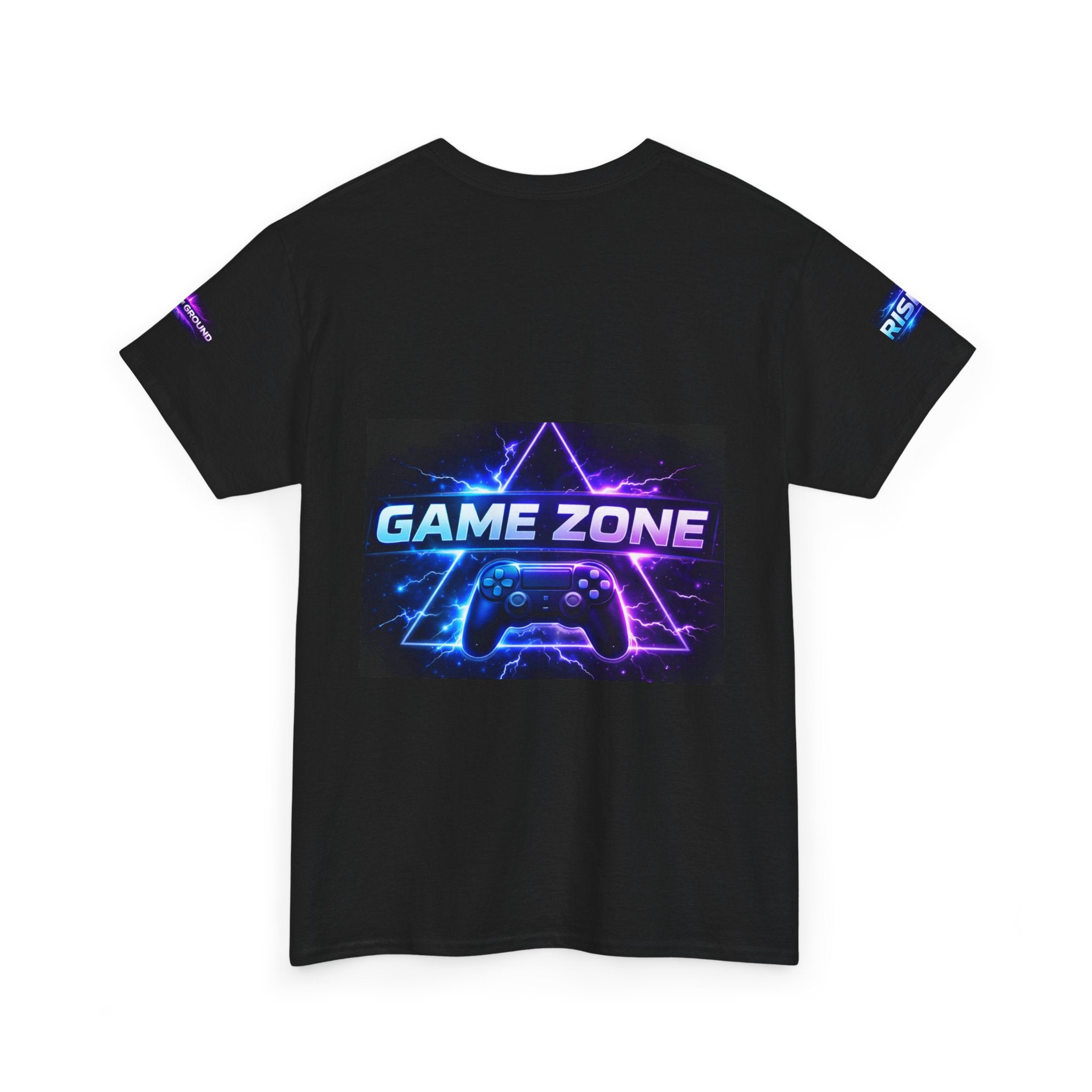 Gaming T-Shirt — "Locked In" NFAMUS Gaming Tee with Neon Game Zone Design