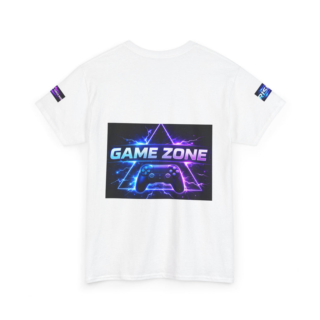 Gaming T-Shirt — "Locked In" NFAMUS Gaming Tee with Neon Game Zone Design