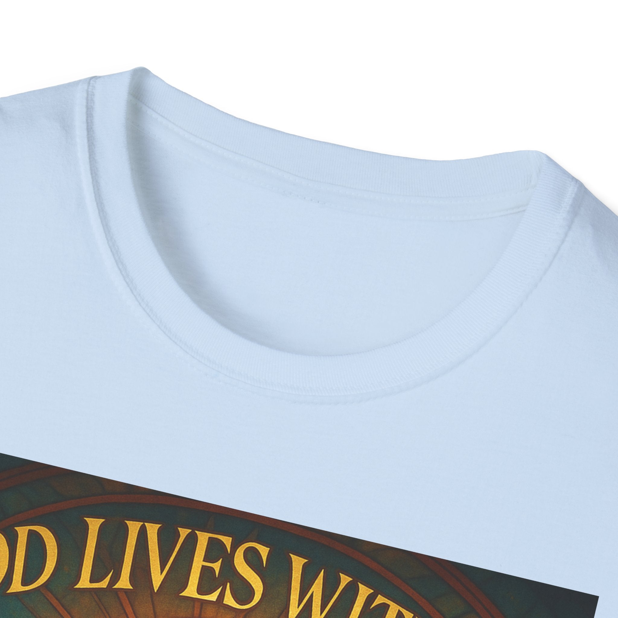 Nfamusty God Lives with us tee
