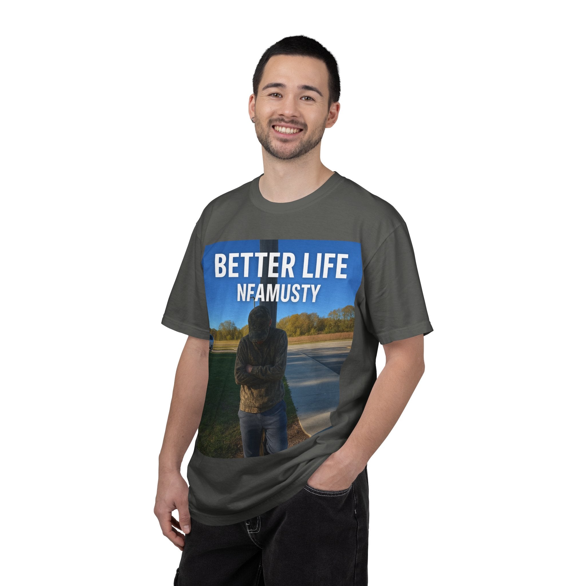 Better Life NFAMUSTY Graphic T-Shirt — Music Artist Tee