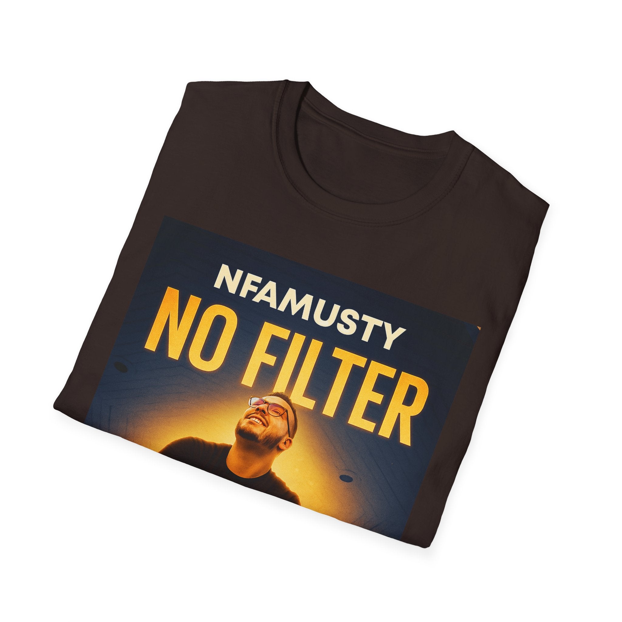 No Filter Graphic T-Shirt — NFAMUSTY Music Logo Tee