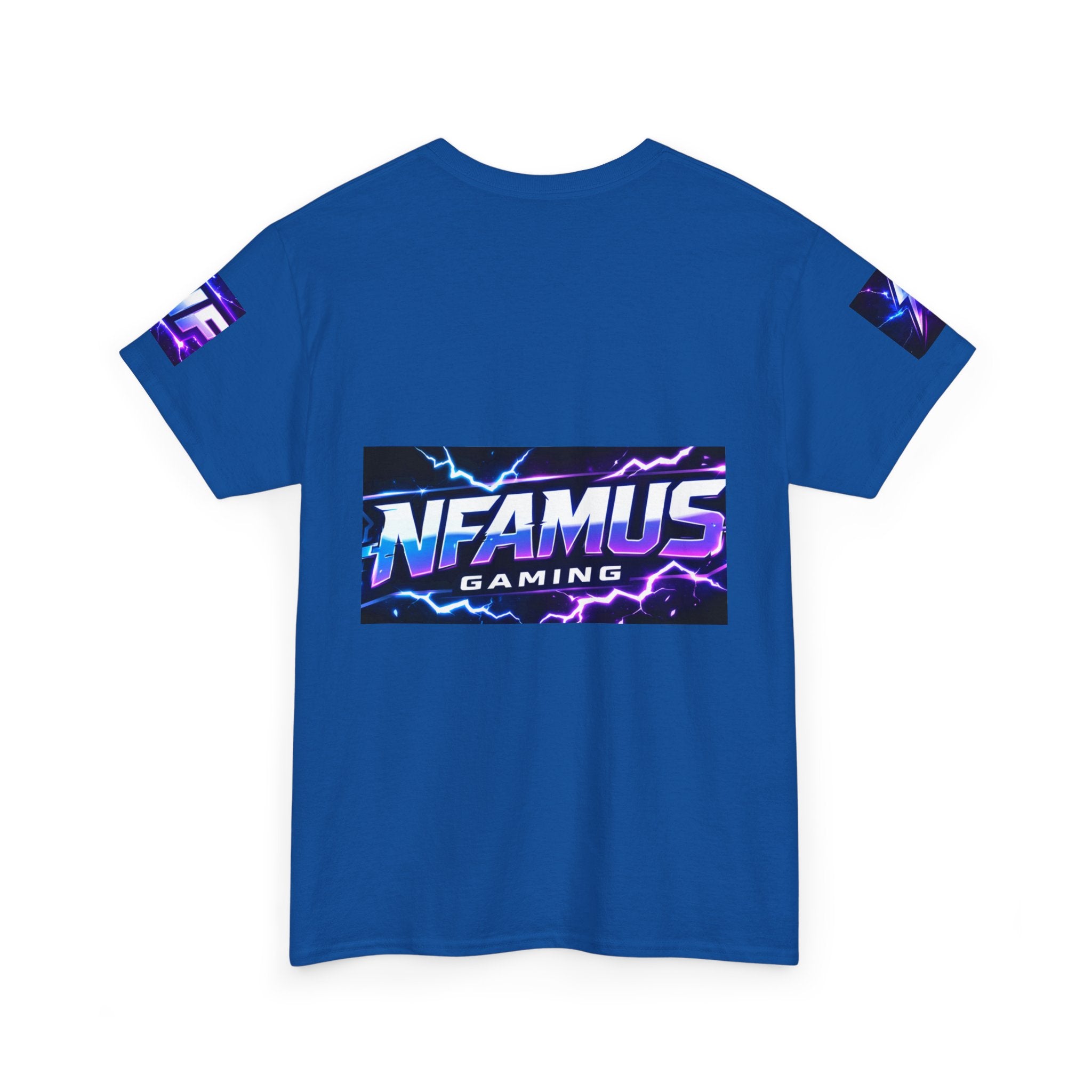 Gaming Tee — "Nfamus Mode Activated" Neon Controller Shirt
