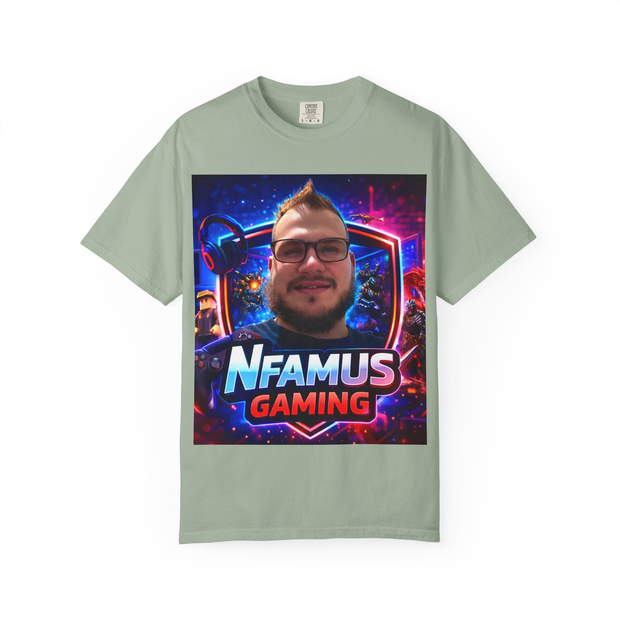 Gaming Logo T-Shirt — "Nfamus Gaming" Streamer Tee