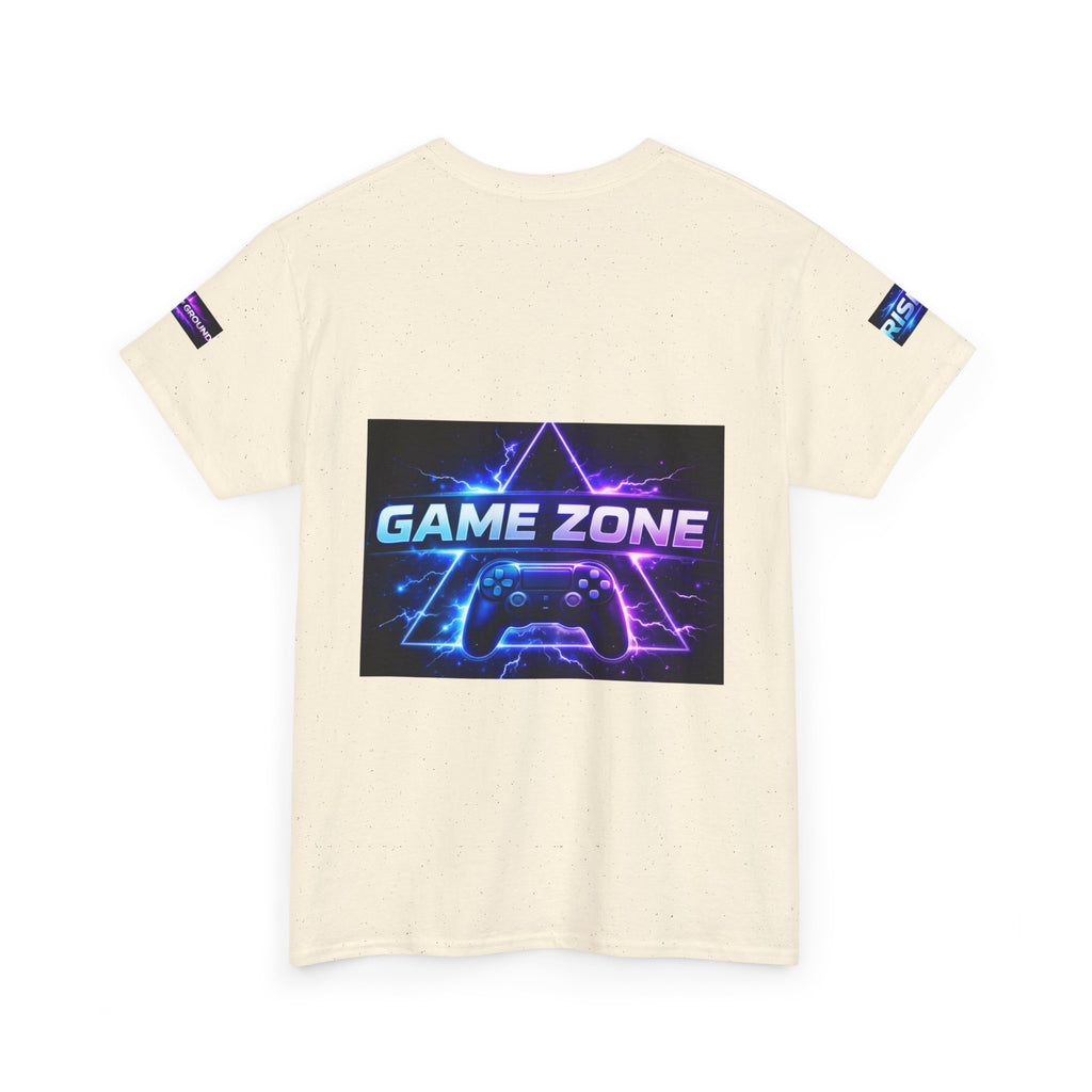 Gaming T-Shirt — "Locked In" NFAMUS Gaming Tee with Neon Game Zone Design