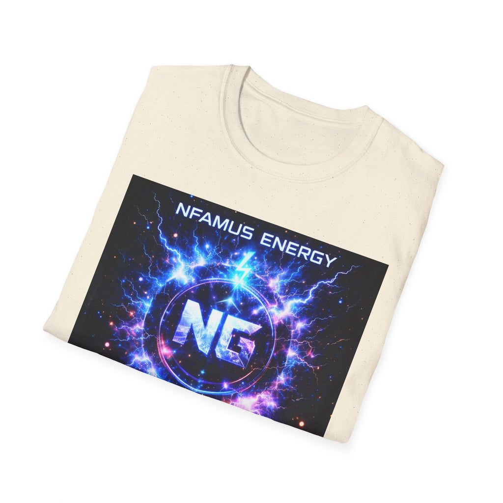 Gaming T-Shirt — "NFAMUS Energy: Overdrive Activated" Graphic Tee