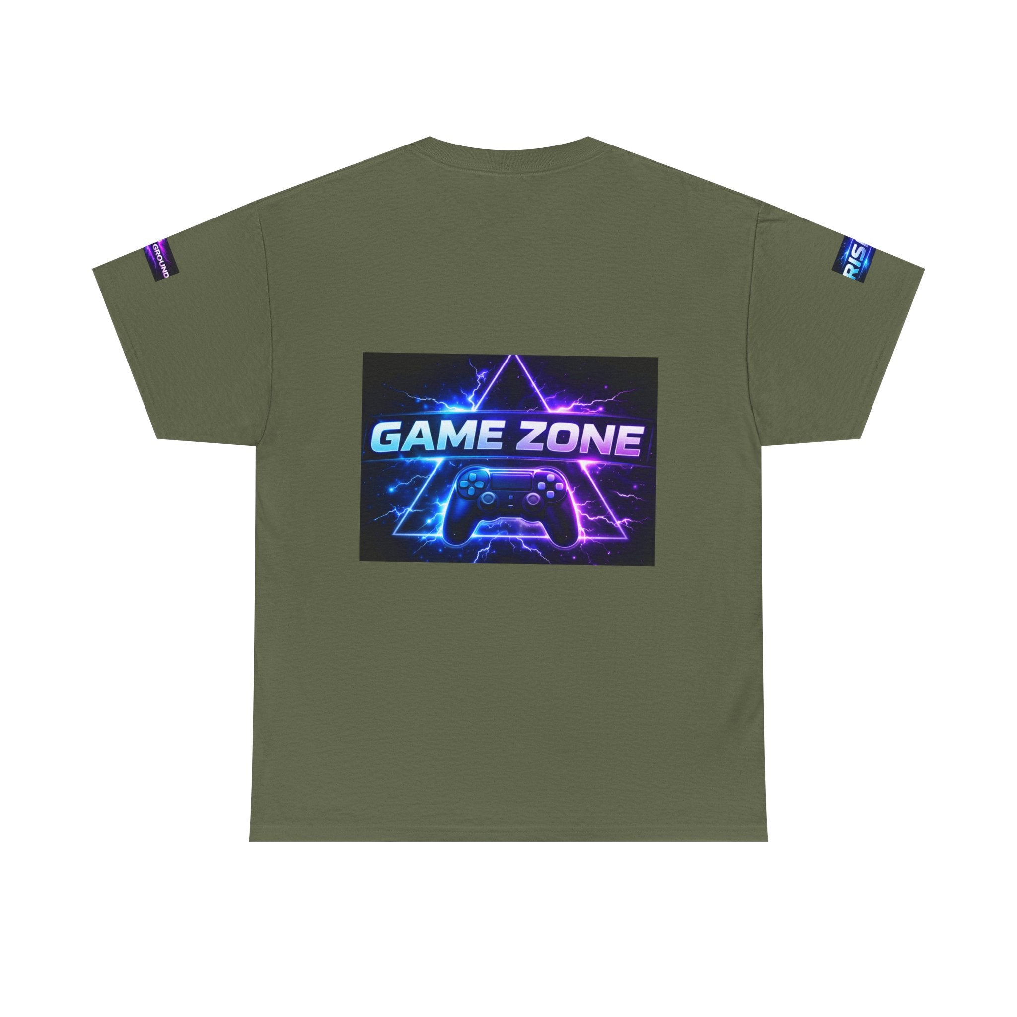 Gaming T-Shirt — "Locked In" NFAMUS Gaming Tee with Neon Game Zone Design