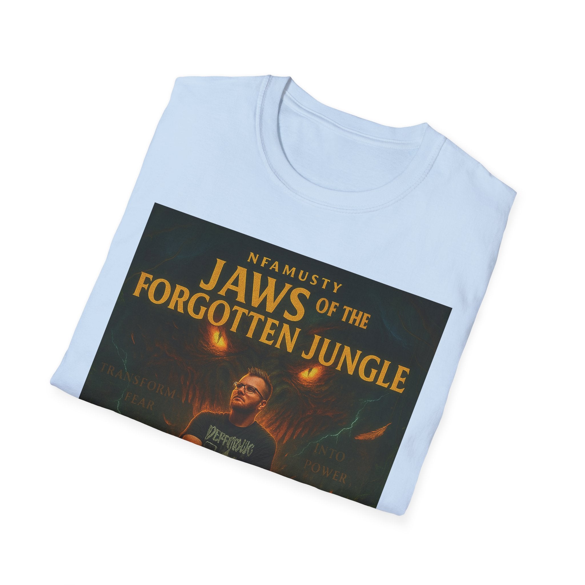 Nfamusty Jaws Of the Forgotten Jungle tee