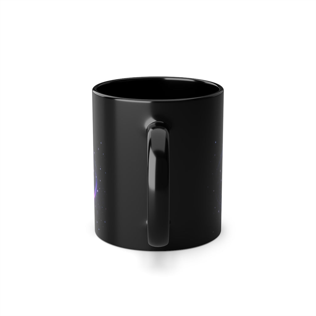 Galaxy Logo Coffee Mug — Black 11oz (FAMUSTA Music)