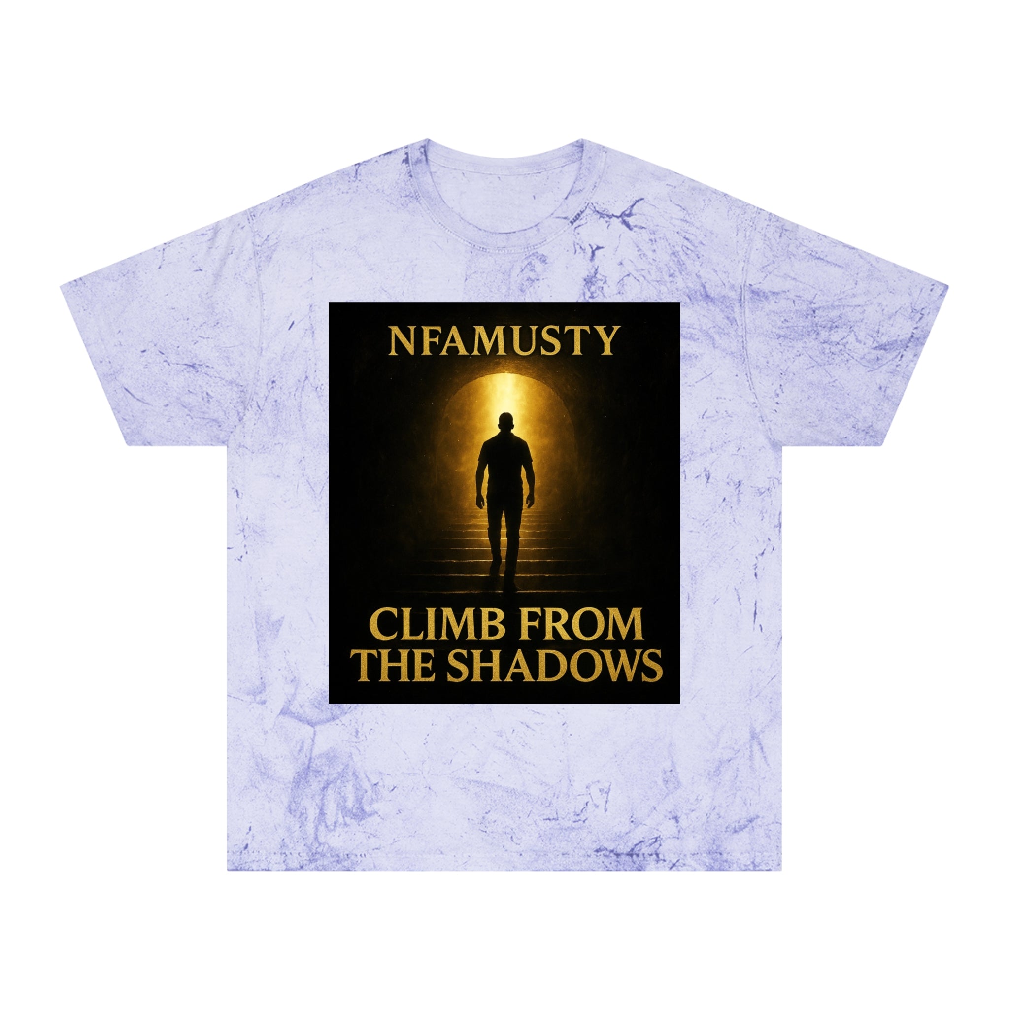 Music Artist Tee — "Climb From The Shadows" Graphic T-Shirt