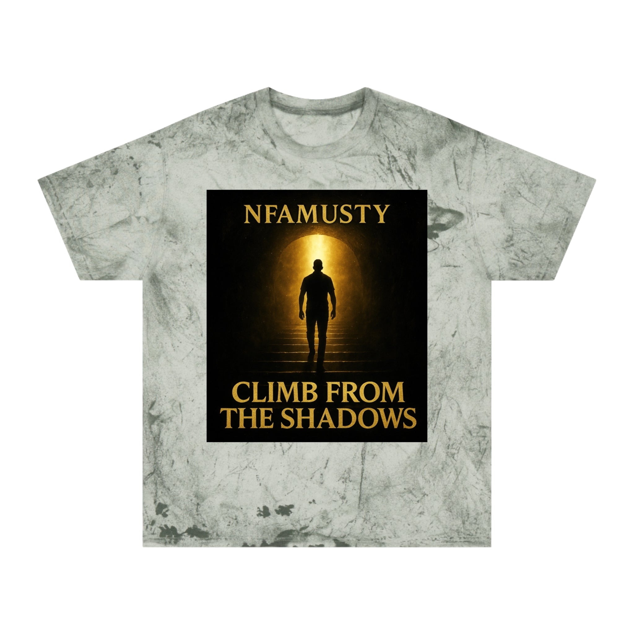 Music Artist Tee — "Climb From The Shadows" Graphic T-Shirt