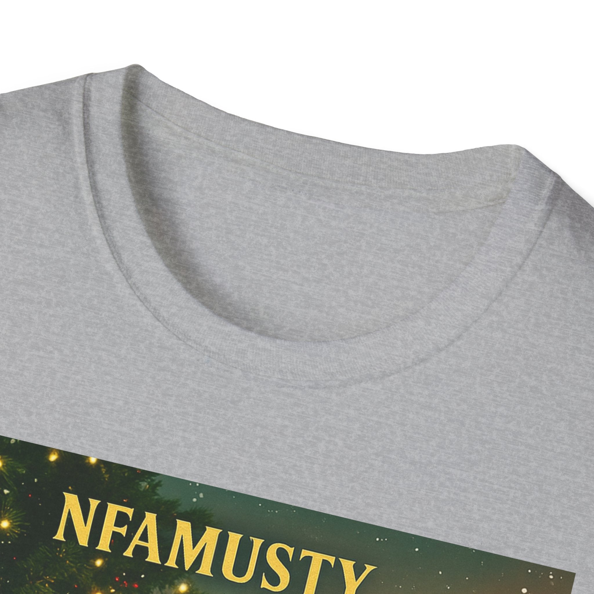 The Bells Ring On T-Shirt — NFAMUSTY Holiday Music Graphic Tee