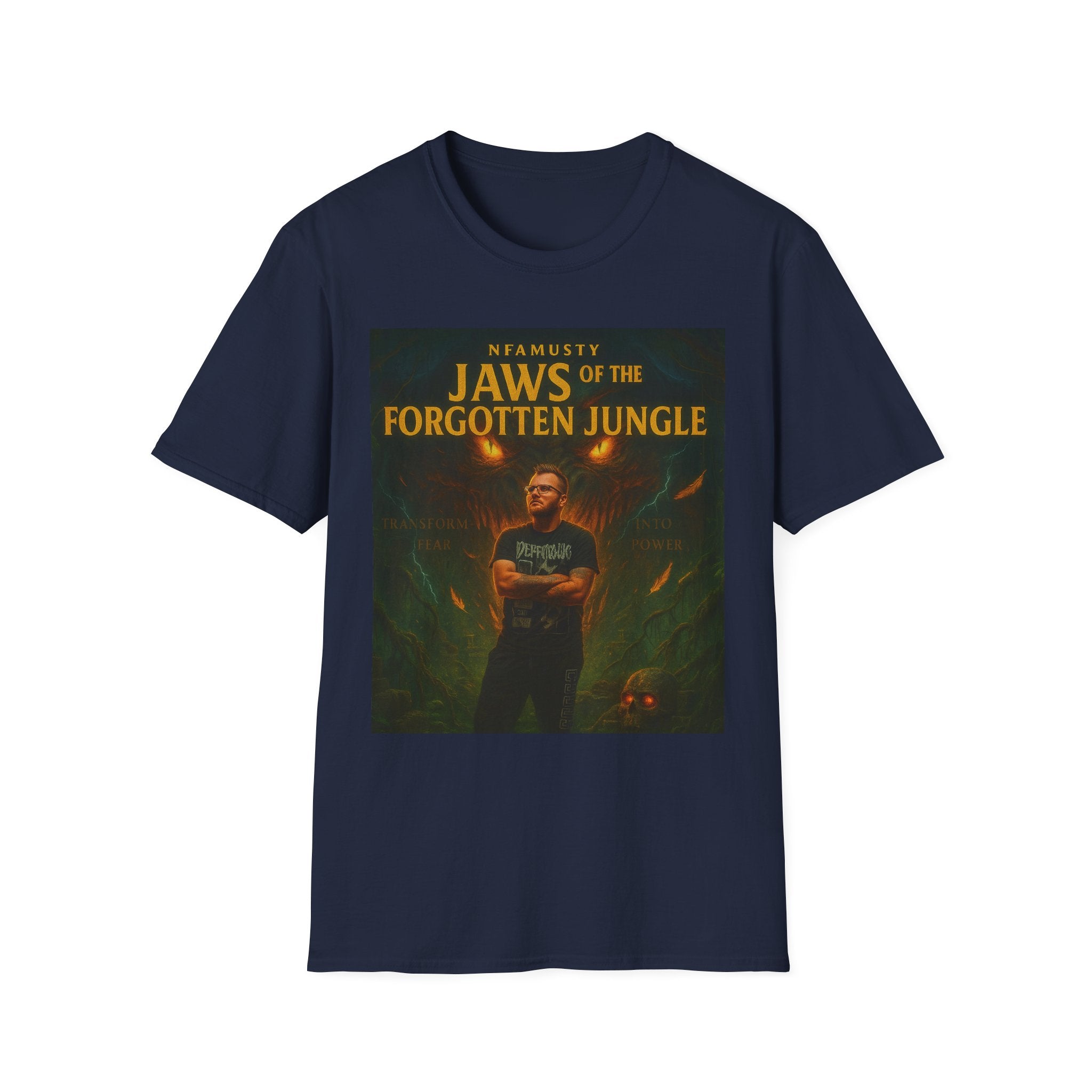 Nfamusty Jaws Of the Forgotten Jungle tee