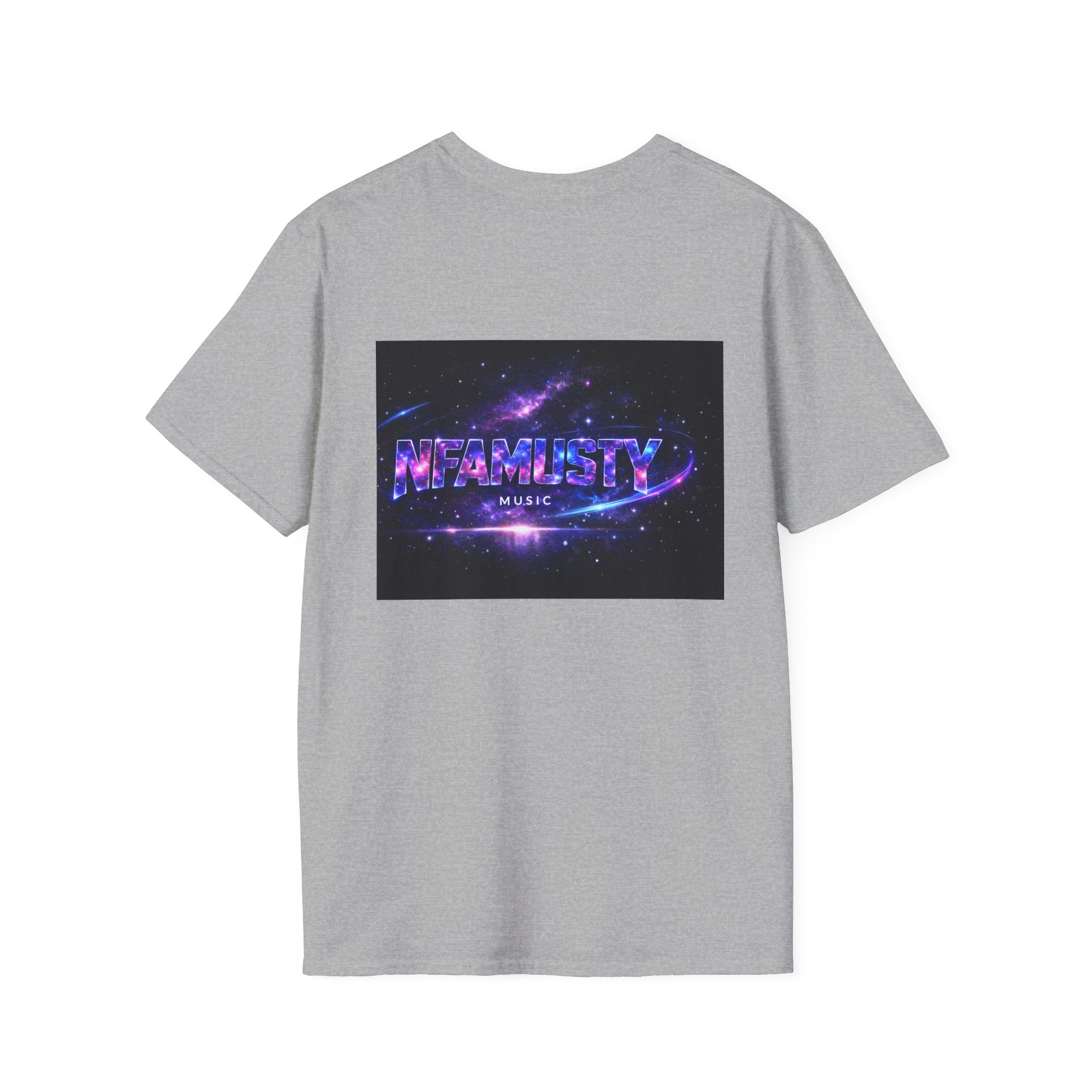 New Dawn Rising High T‑Shirt — NFAMUSTY Angel Wings Album Art Tee