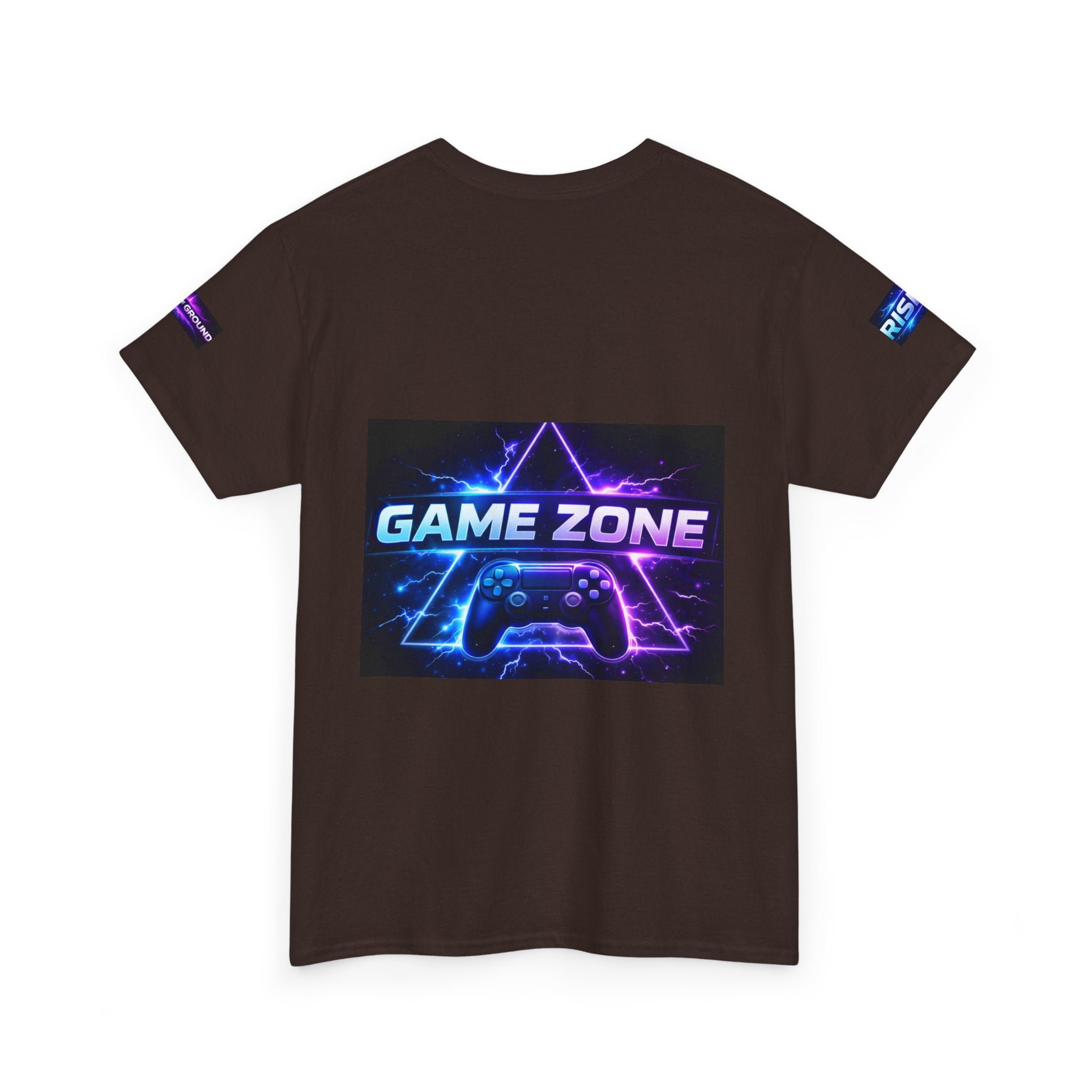 Gaming T-Shirt — "Locked In" NFAMUS Gaming Tee with Neon Game Zone Design