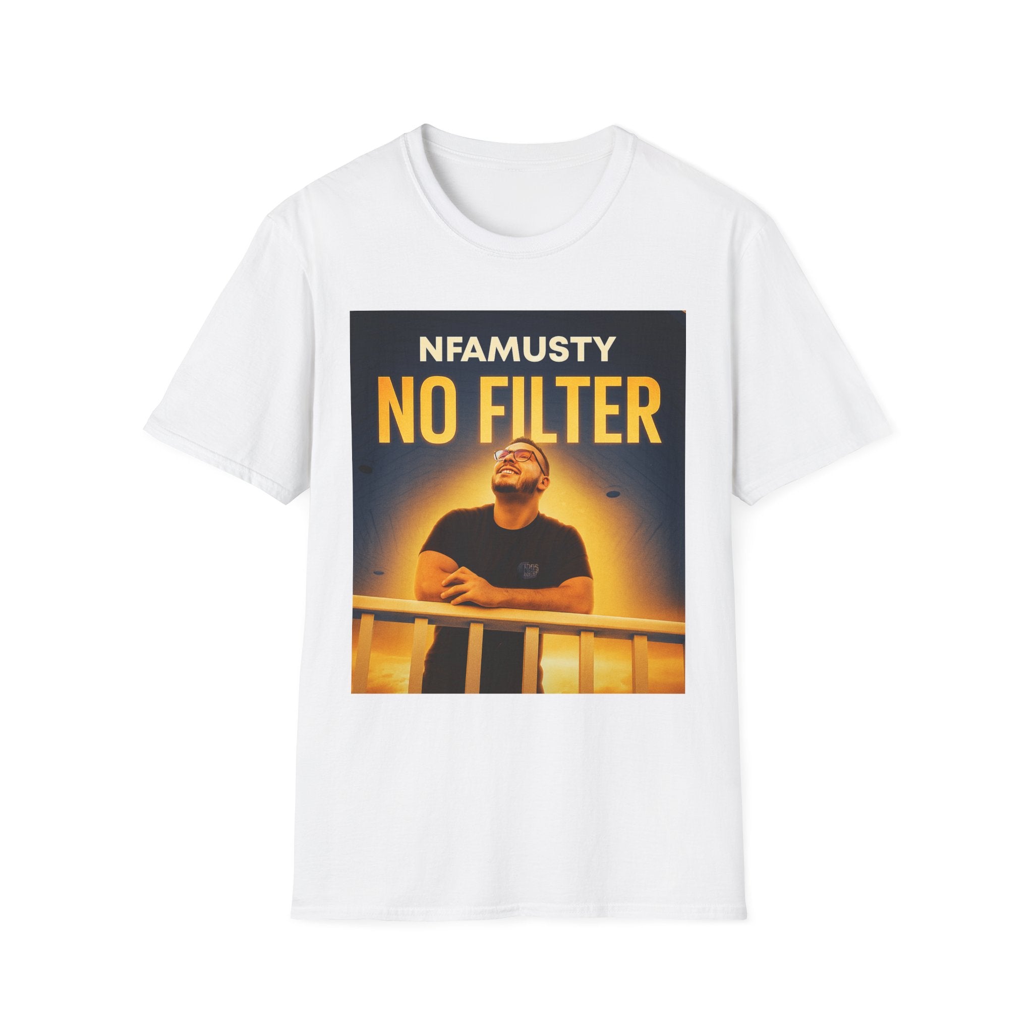 No Filter Graphic T-Shirt — NFAMUSTY Music Logo Tee
