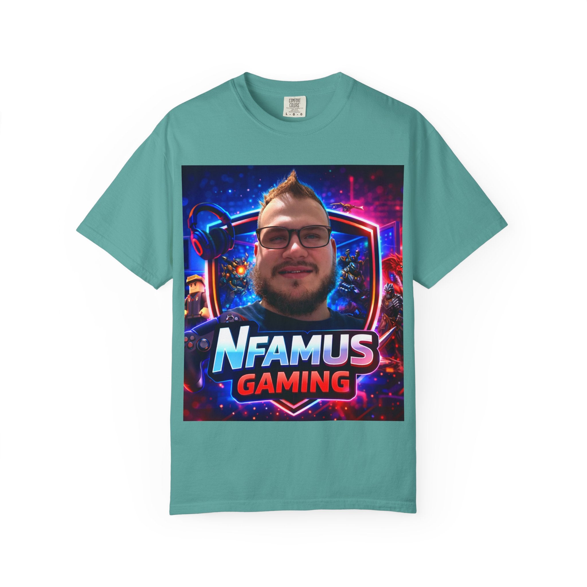 Gaming Logo T-Shirt — "Nfamus Gaming" Streamer Tee