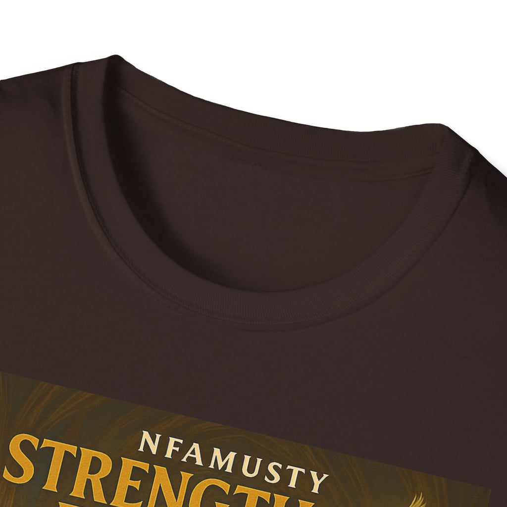 Strength From Above Prayer T‑Shirt — 'Namasty' Spiritual Graphic Tee