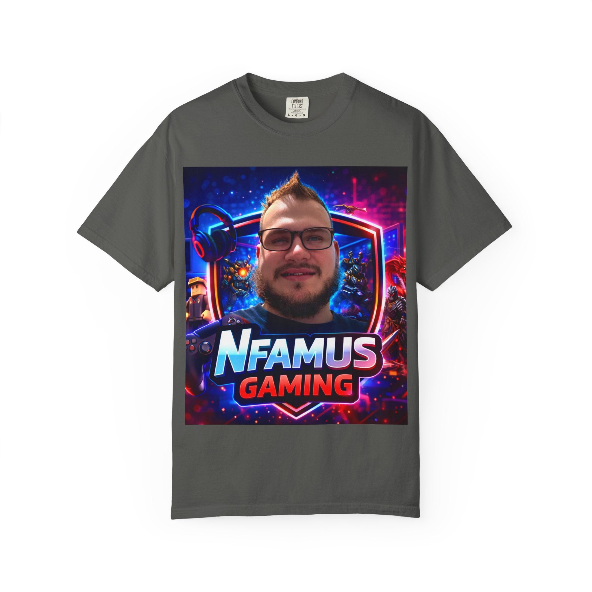Gaming Logo T-Shirt — "Nfamus Gaming" Streamer Tee