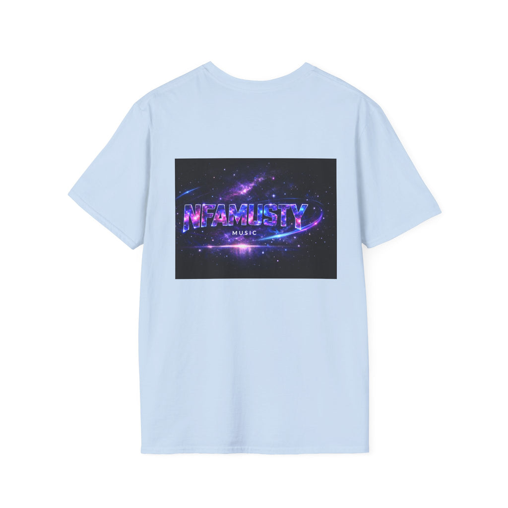 New Dawn Rising High T‑Shirt — NFAMUSTY Angel Wings Album Art Tee