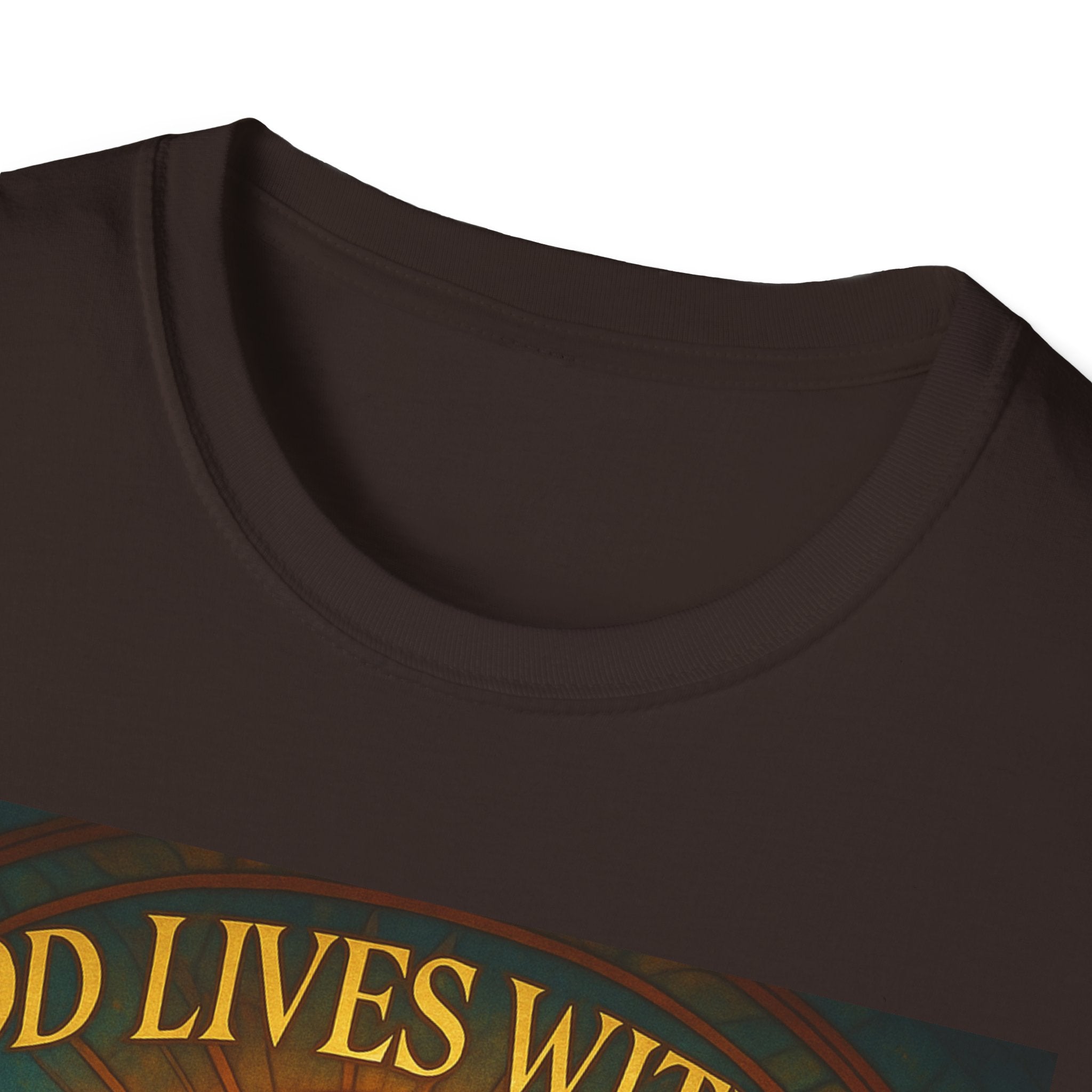 Nfamusty God Lives with us tee