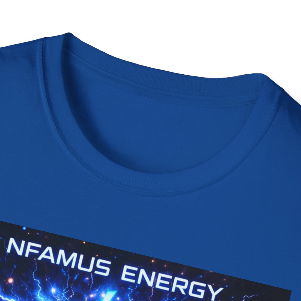 Gaming T-Shirt — "NFAMUS Energy: Overdrive Activated" Graphic Tee