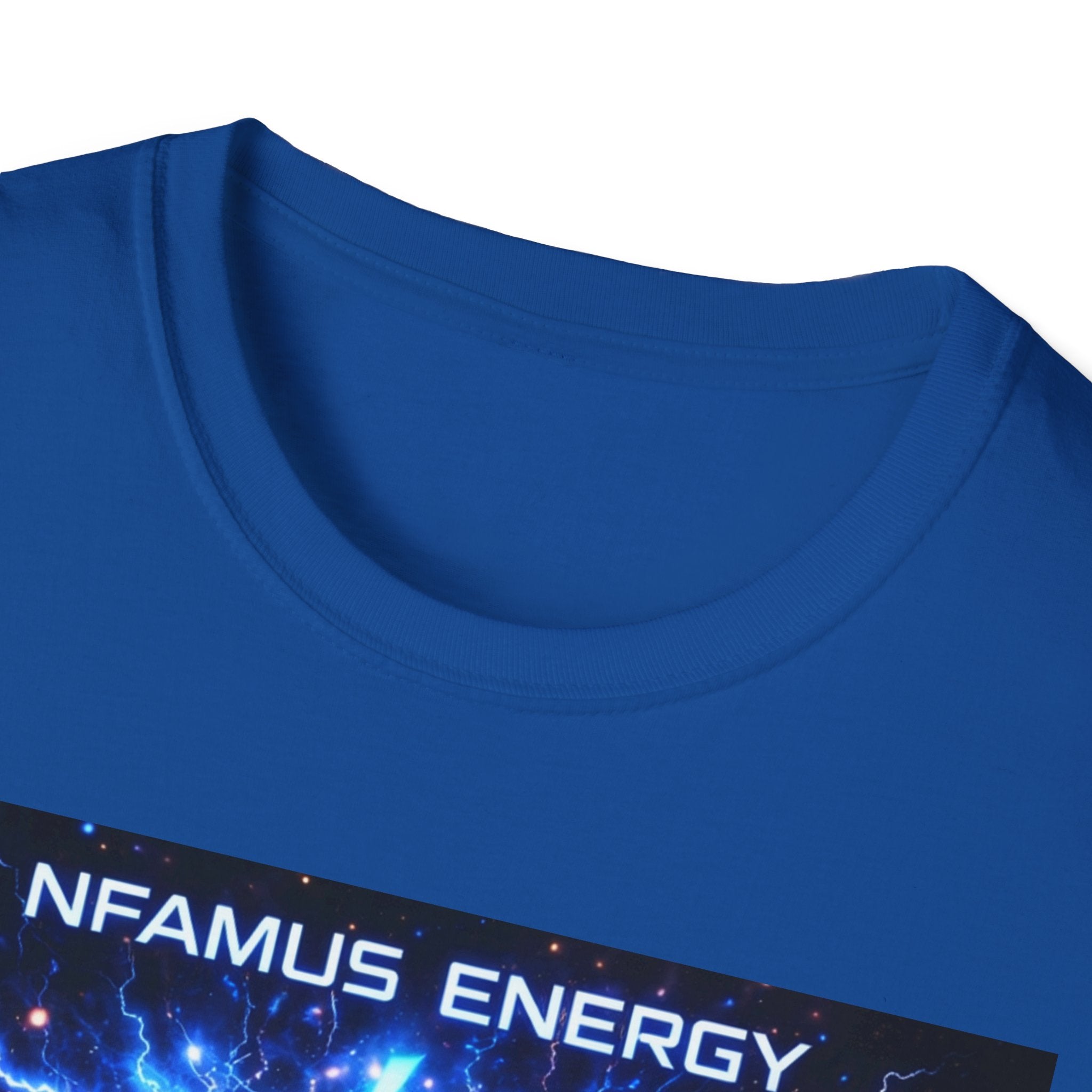 Gaming T-Shirt — "NFAMUS Energy: Overdrive Activated" Graphic Tee