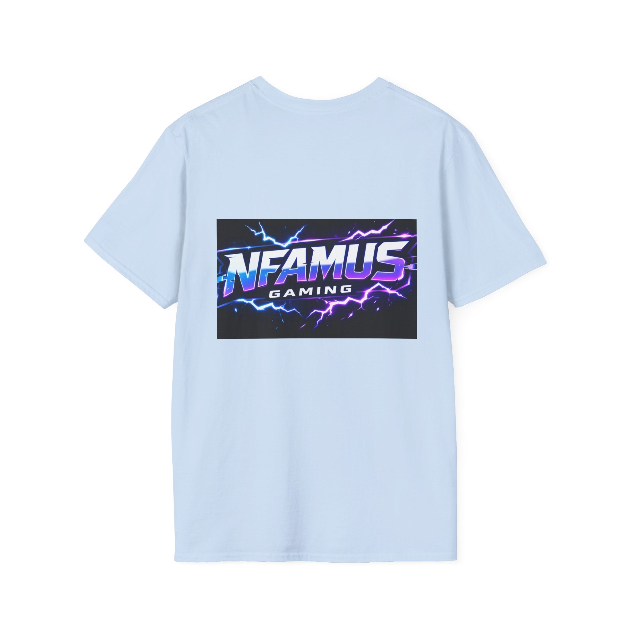 Gaming T-Shirt — "NFAMUS Energy: Overdrive Activated" Graphic Tee