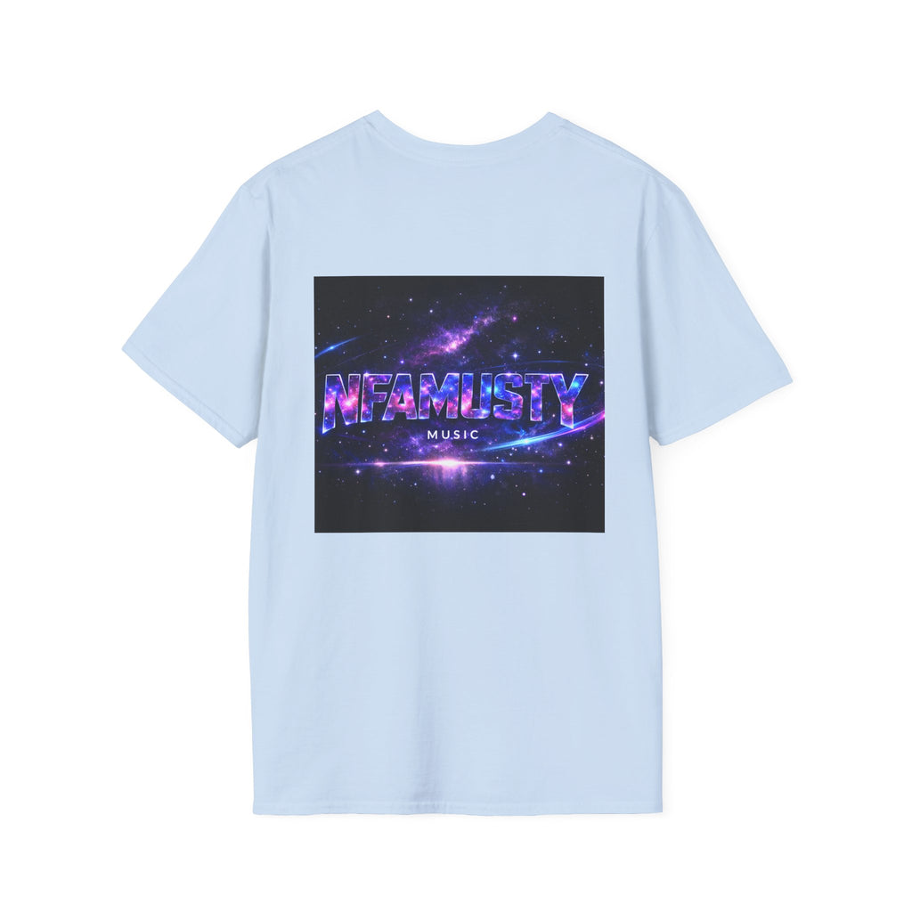 Music Promo T-Shirt — "Living Bold, Breaking Chains" Lion Design