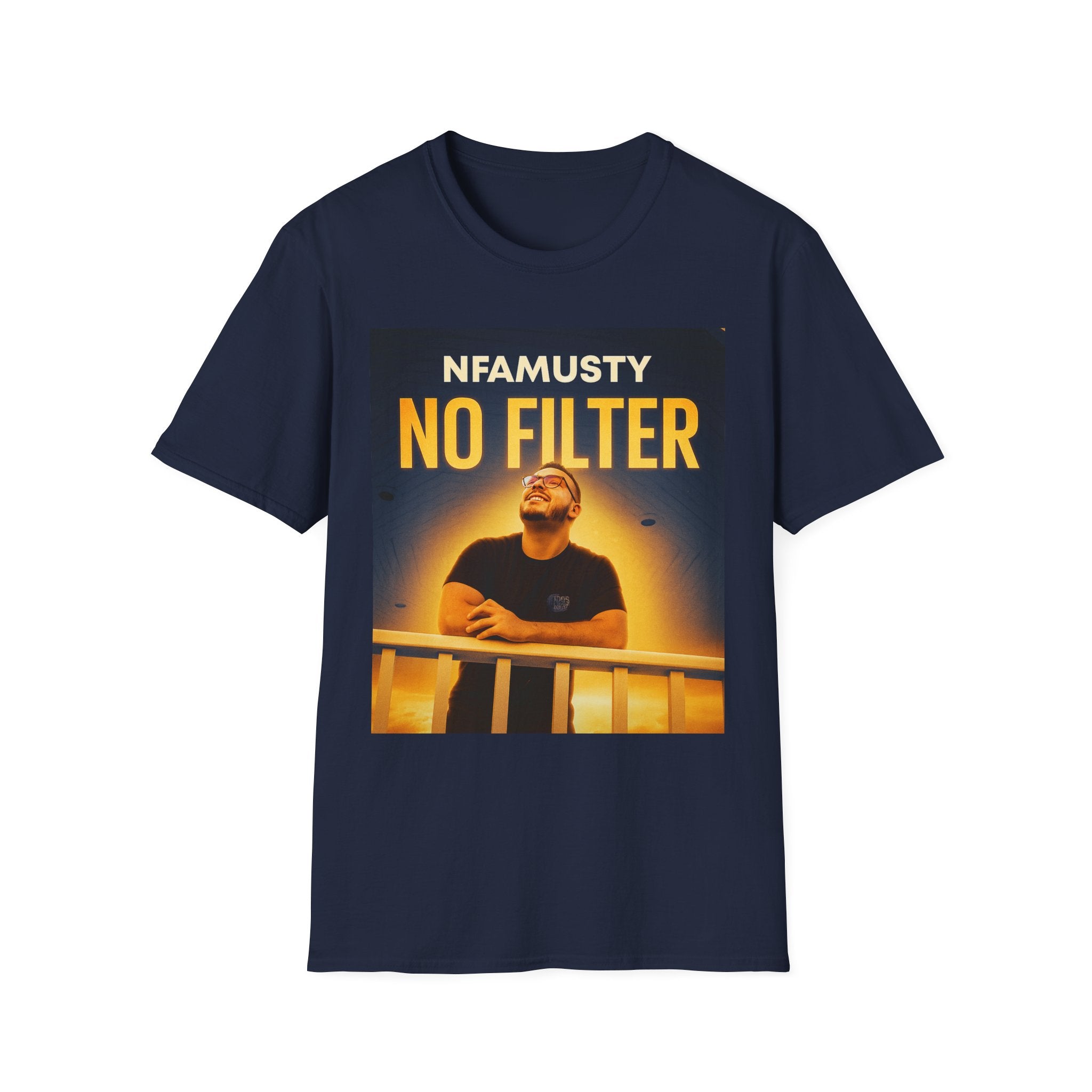 No Filter Graphic T-Shirt — NFAMUSTY Music Logo Tee