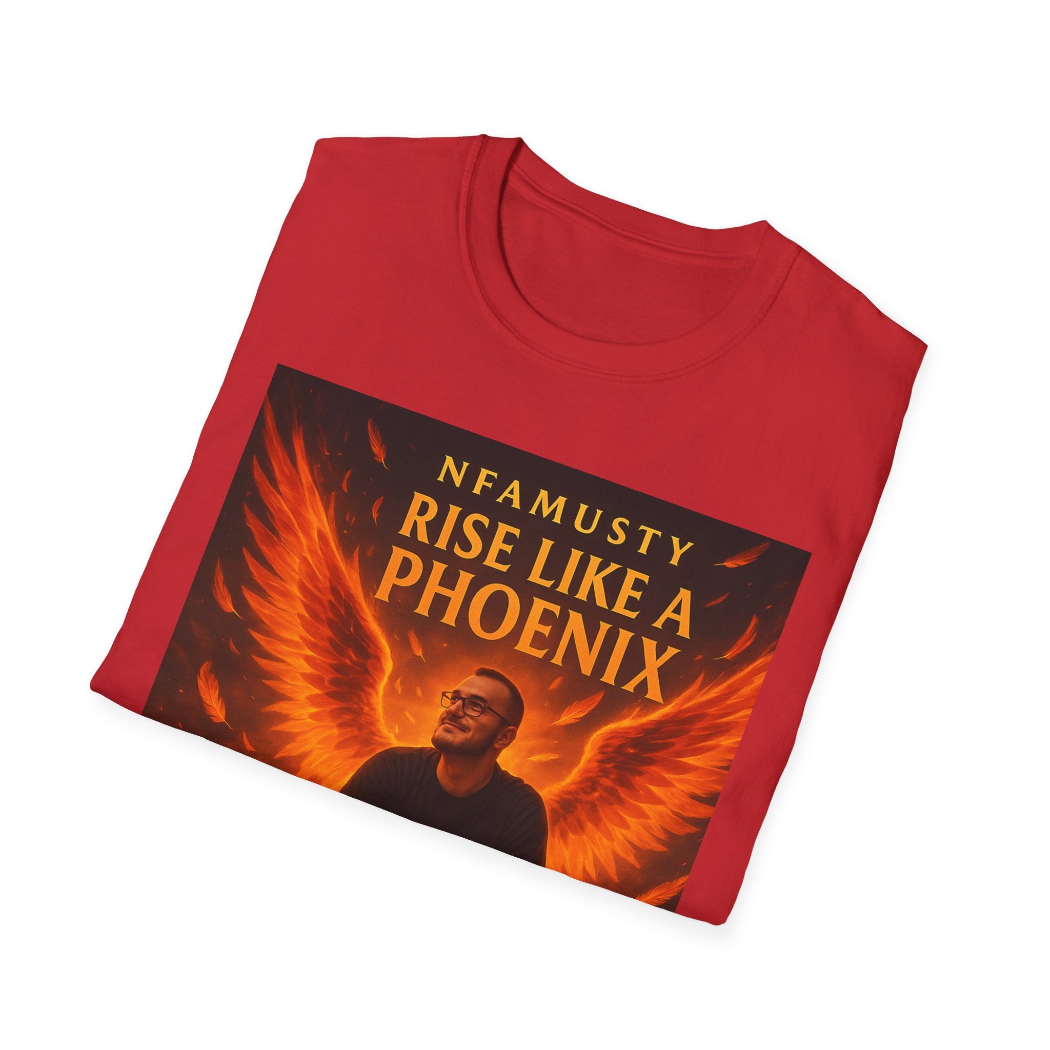 Rise Like a Phoenix T-Shirt — NFAMUSTY Music Graphic Tee