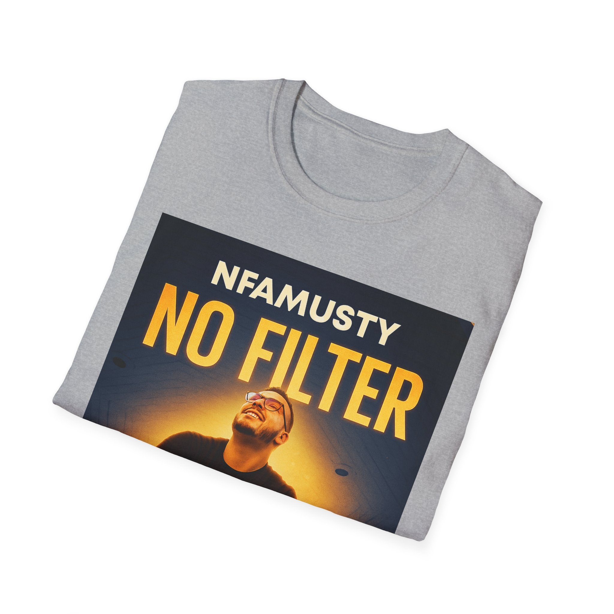 No Filter Graphic T-Shirt — NFAMUSTY Music Logo Tee