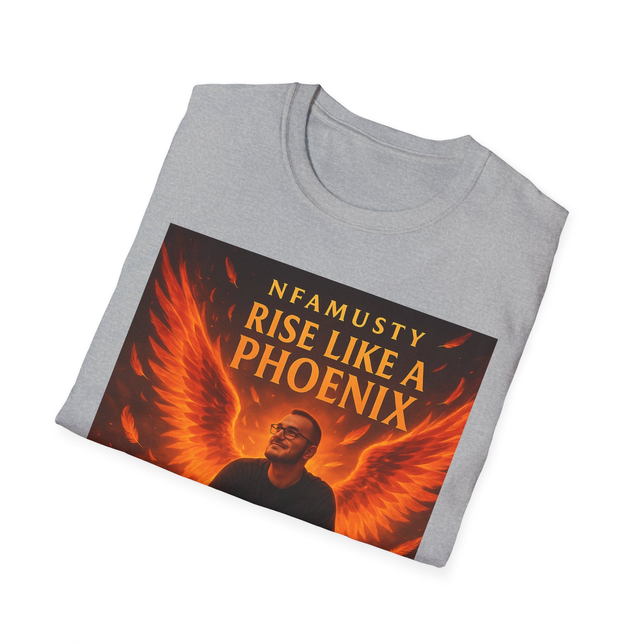 Rise Like a Phoenix T-Shirt — NFAMUSTY Music Graphic Tee