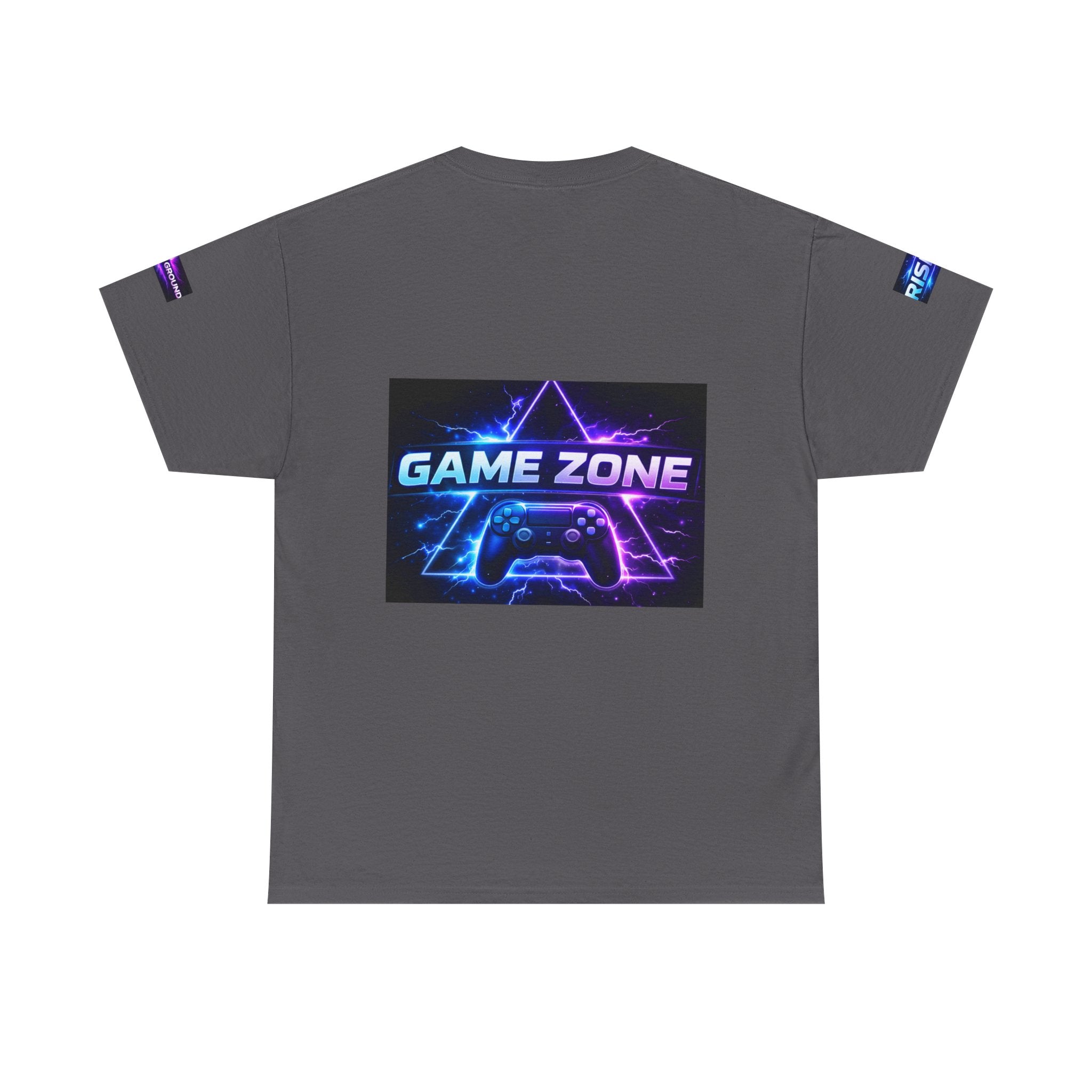 Gaming T-Shirt — "Locked In" NFAMUS Gaming Tee with Neon Game Zone Design