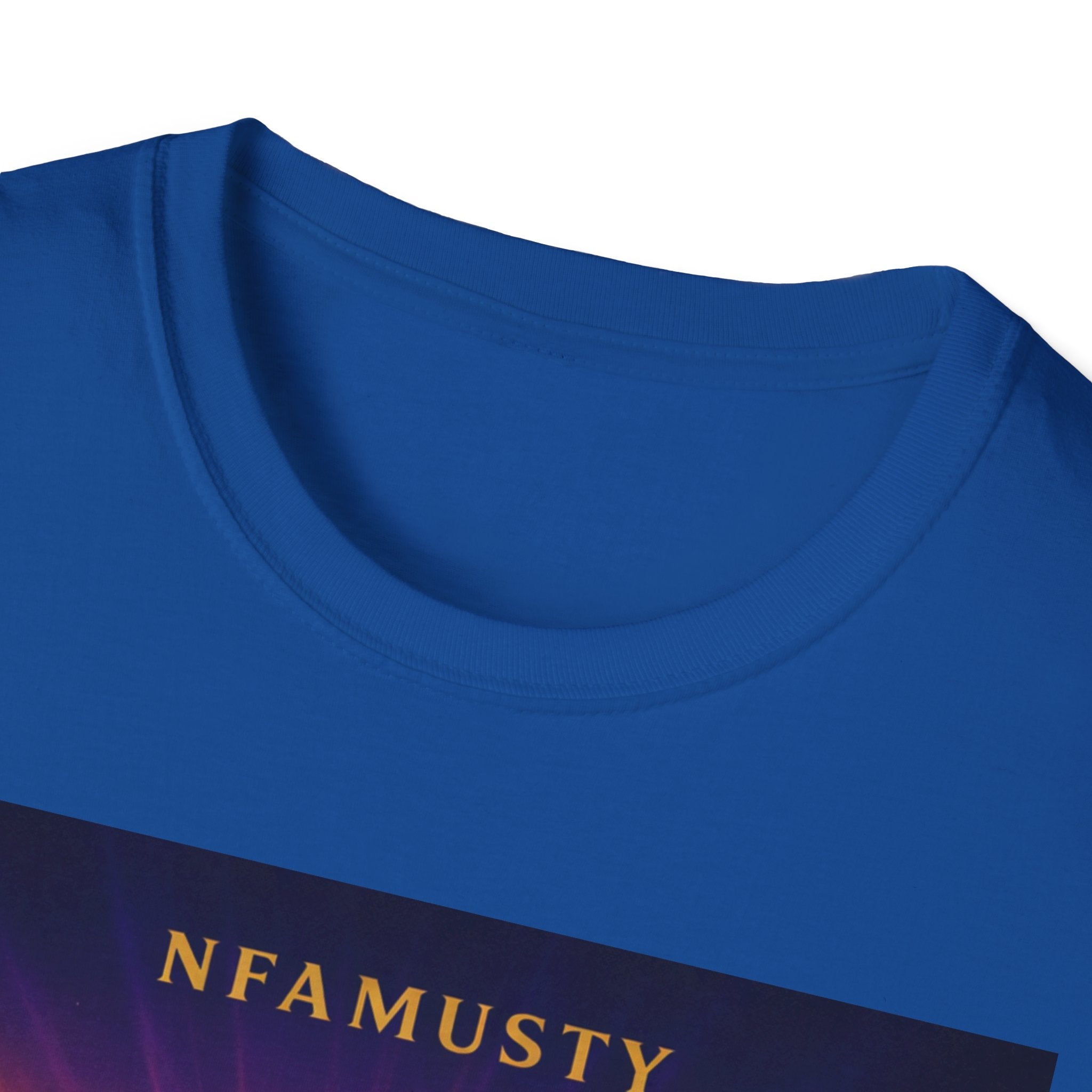 New Dawn Rising High T‑Shirt — NFAMUSTY Angel Wings Album Art Tee