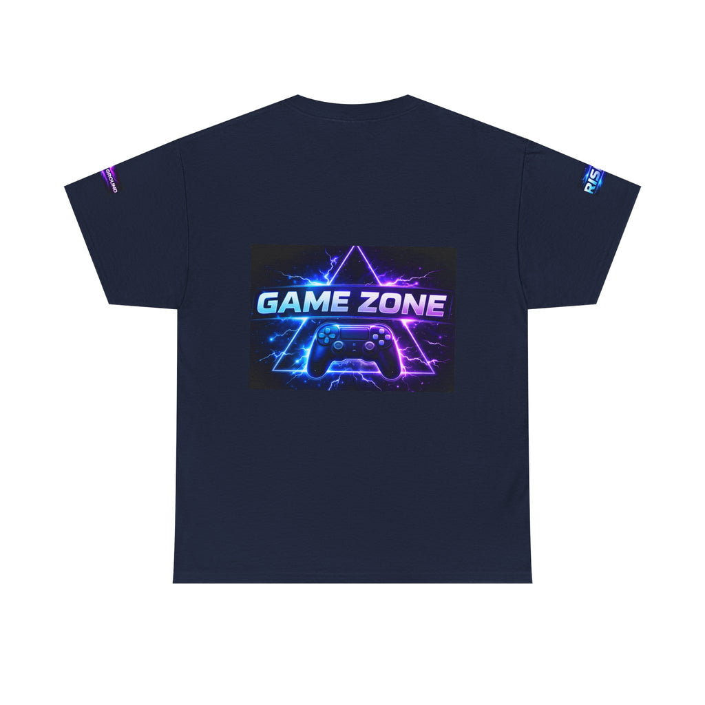 Gaming T-Shirt — "Locked In" NFAMUS Gaming Tee with Neon Game Zone Design