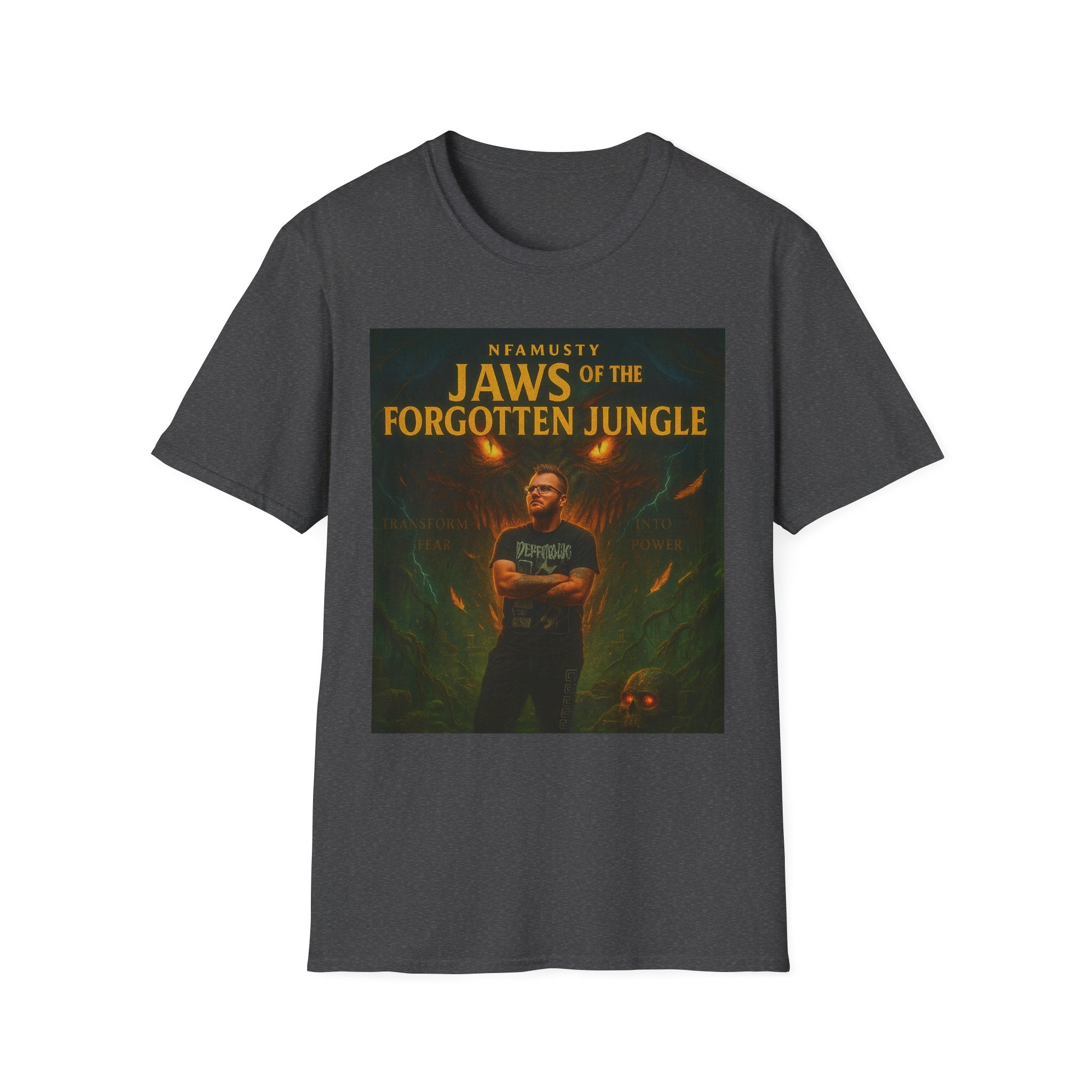 Nfamusty Jaws Of the Forgotten Jungle tee