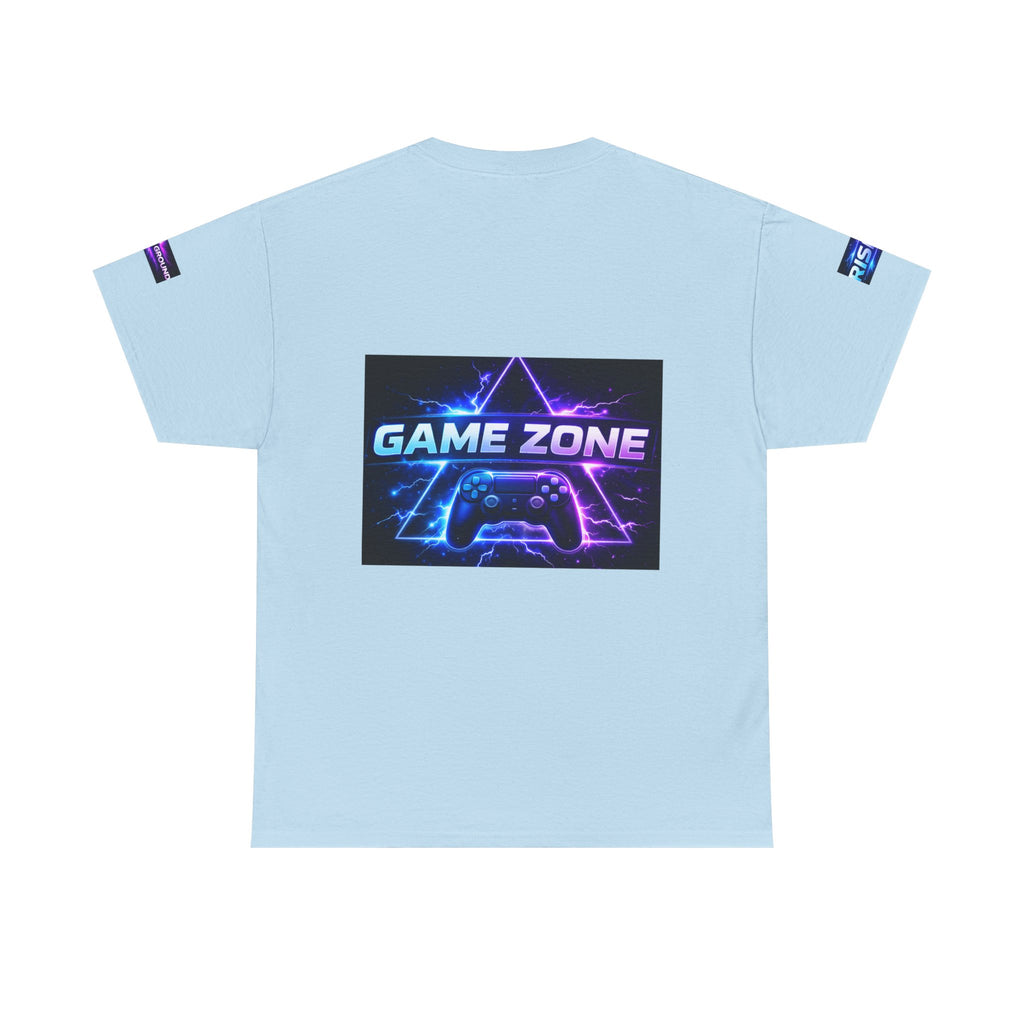 Gaming T-Shirt — "Locked In" NFAMUS Gaming Tee with Neon Game Zone Design