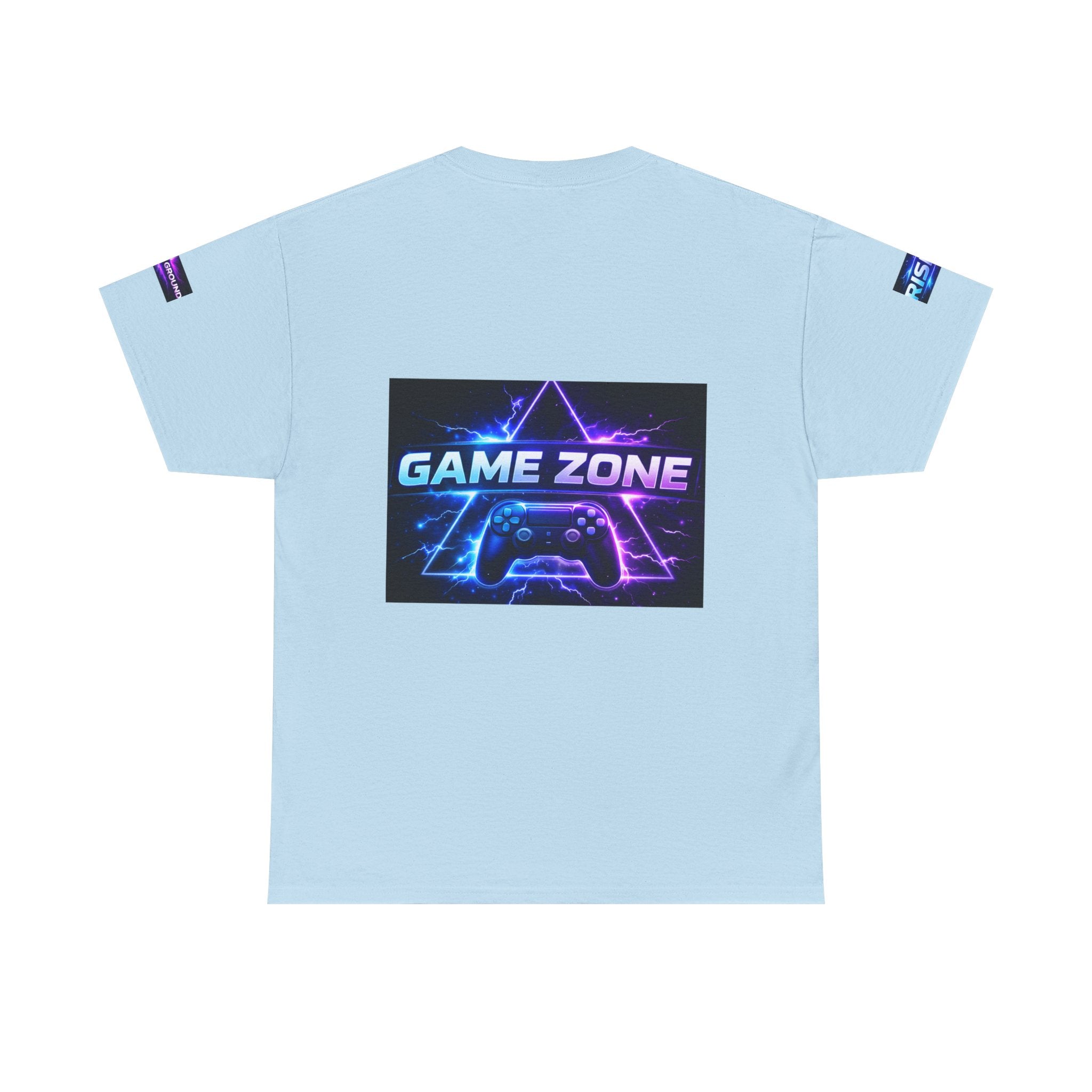 Gaming T-Shirt — "Locked In" NFAMUS Gaming Tee with Neon Game Zone Design