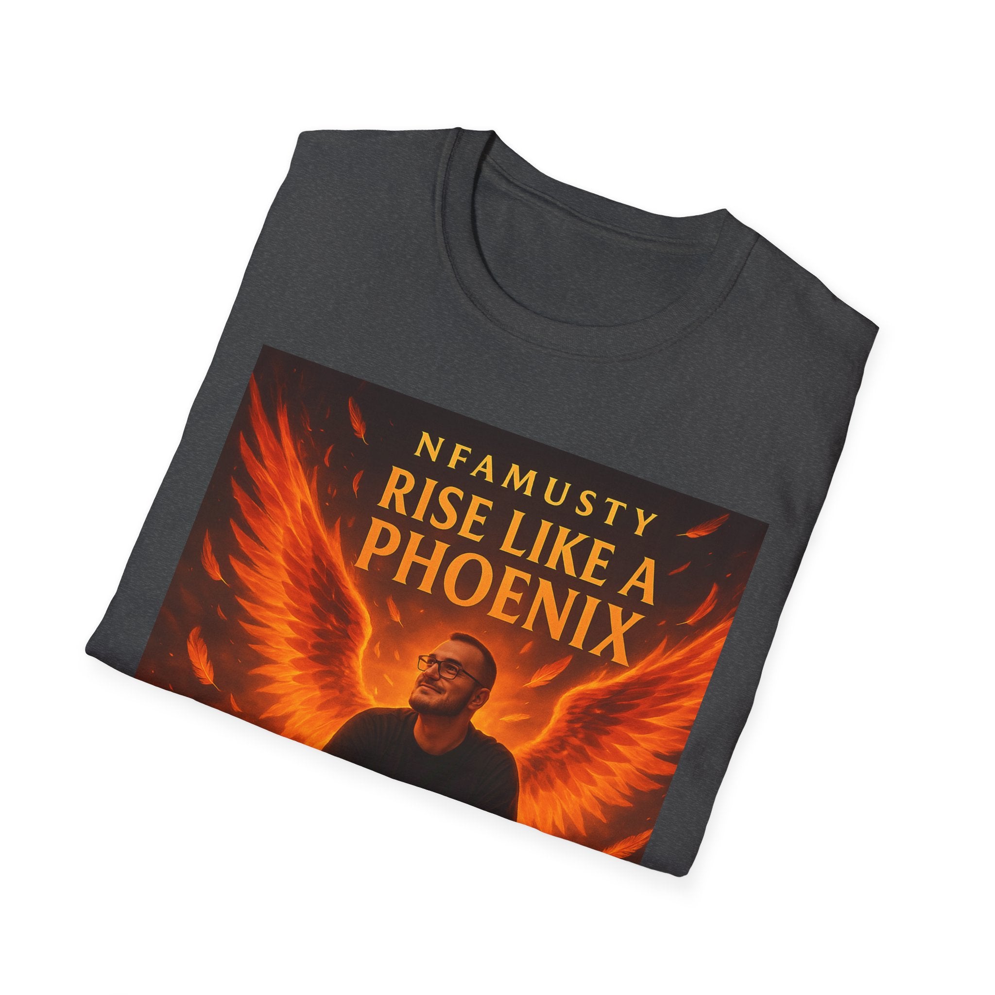 Rise Like a Phoenix T-Shirt — NFAMUSTY Music Graphic Tee