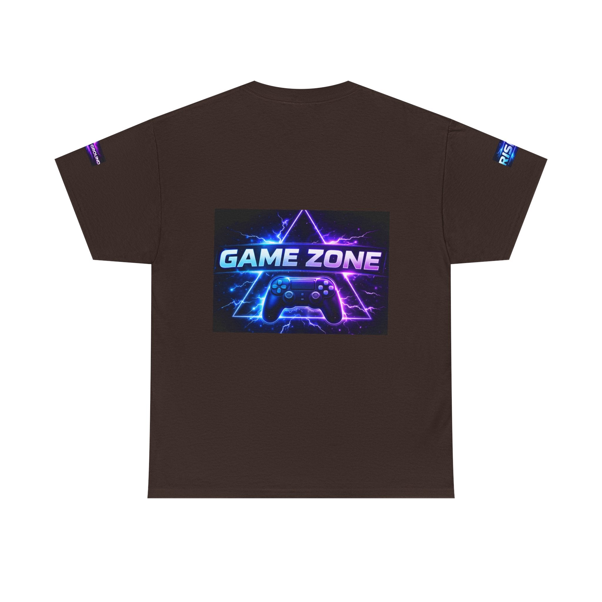 Gaming T-Shirt — "Locked In" NFAMUS Gaming Tee with Neon Game Zone Design