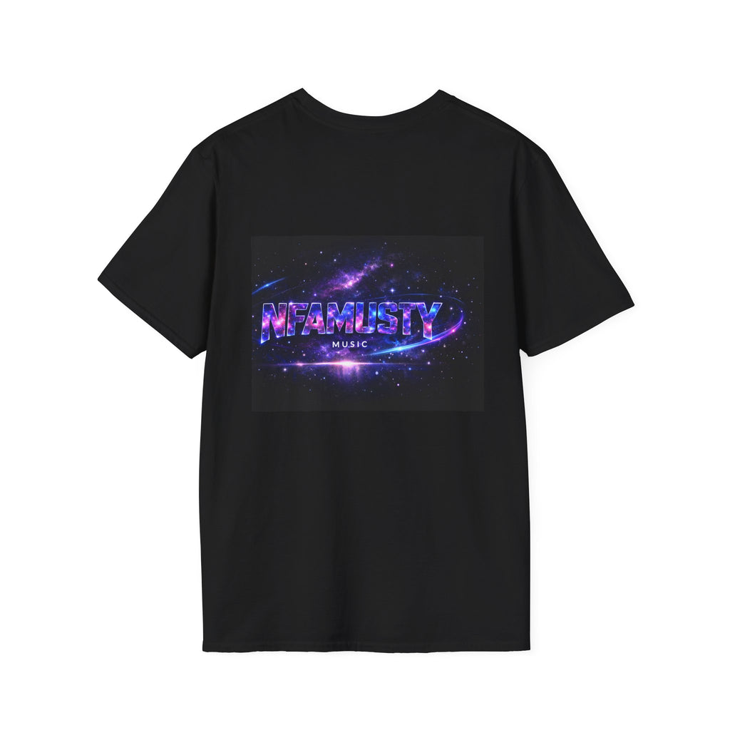 Chasing Stars and Shadows T-Shirt — Neamusty Music Cosmic Album Tee