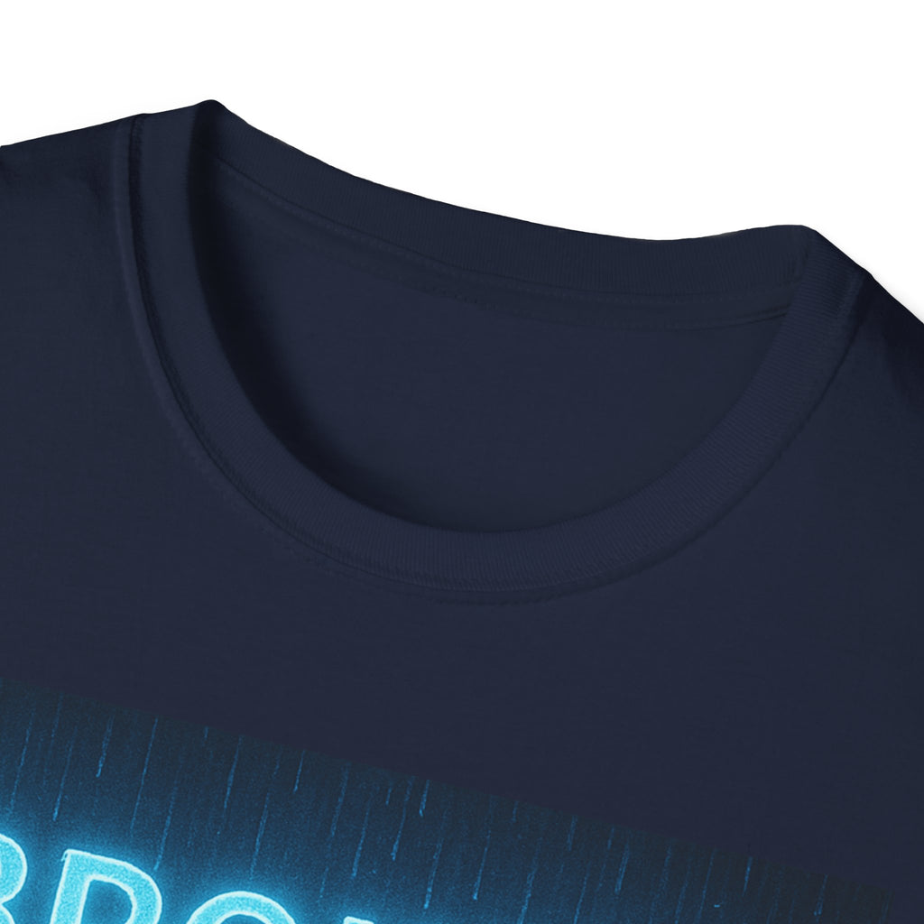 Broken Heart Music Tee — NFAMUSTY Neon Graphic T-Shirt