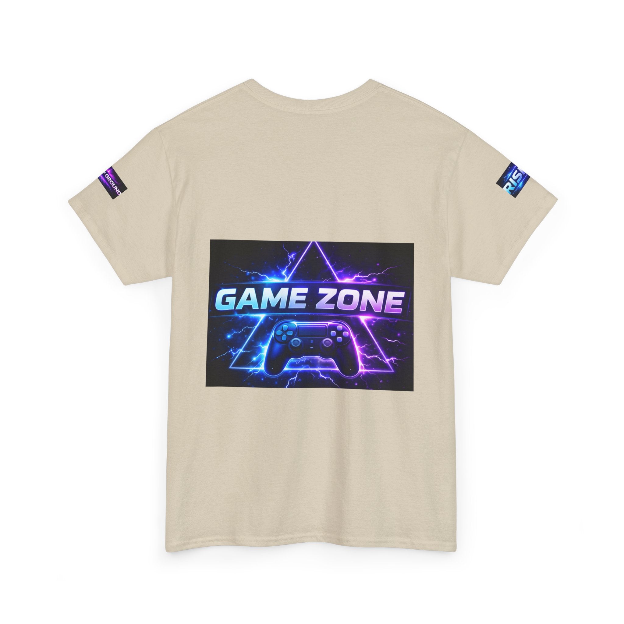 Gaming T-Shirt — "Locked In" NFAMUS Gaming Tee with Neon Game Zone Design