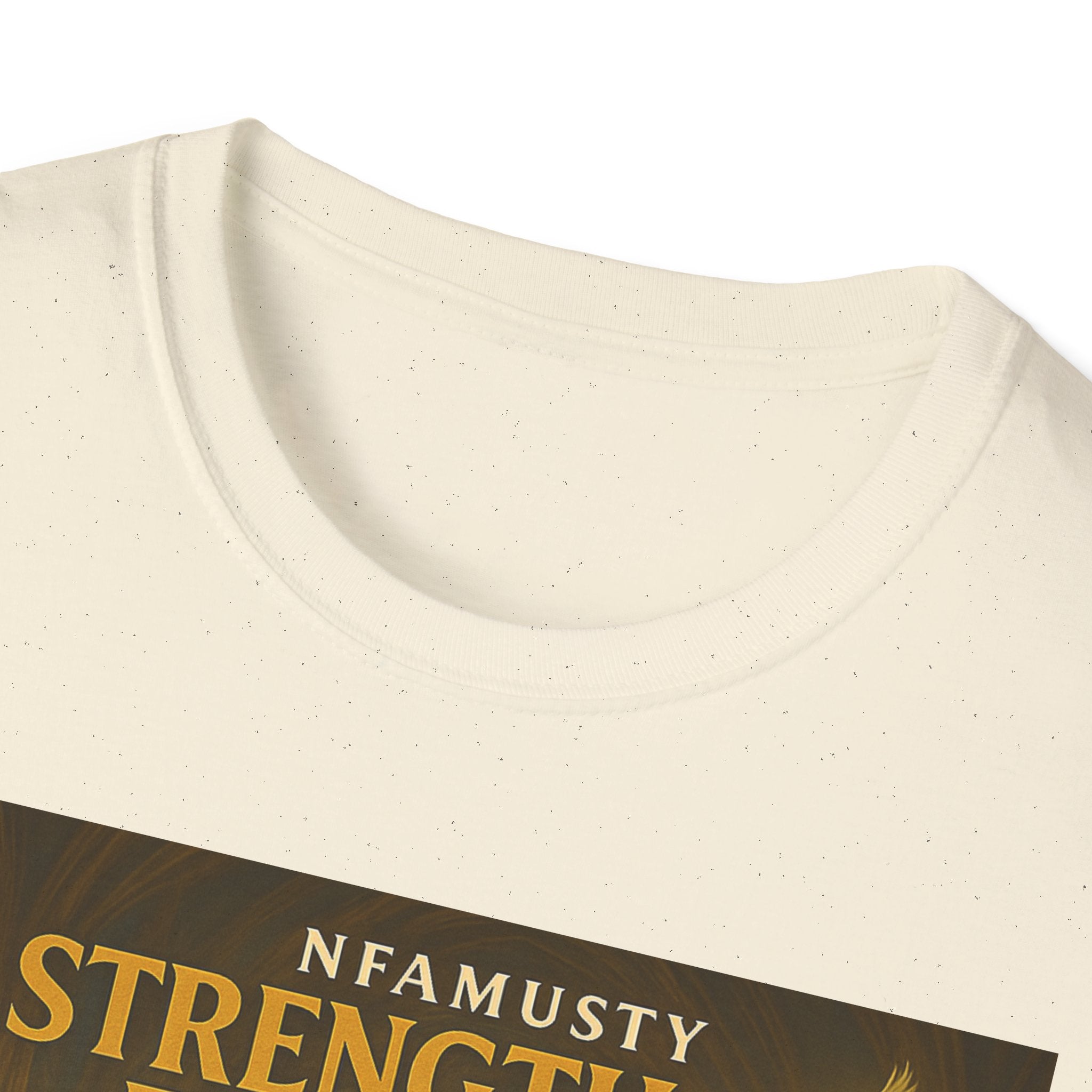 Strength From Above Prayer T‑Shirt — 'Namasty' Spiritual Graphic Tee